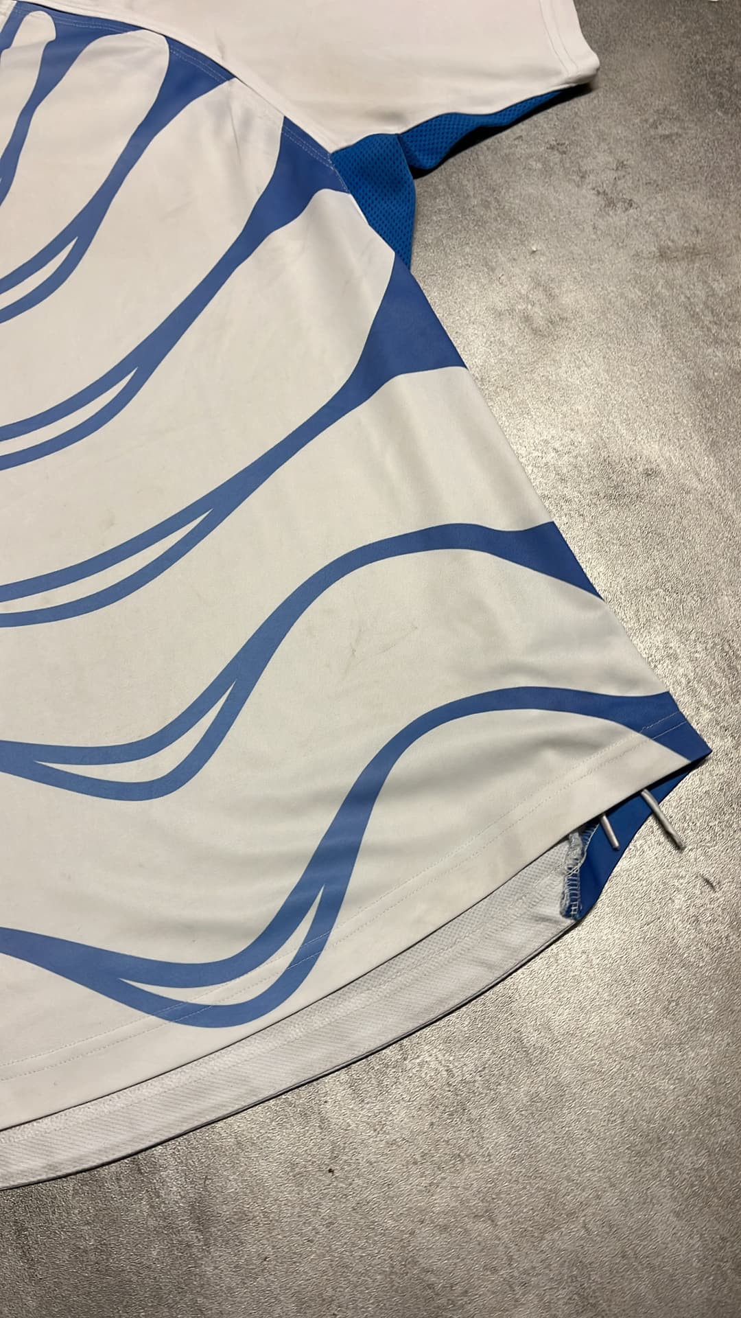 Nike Tn T-Shirt White/Blue — 5