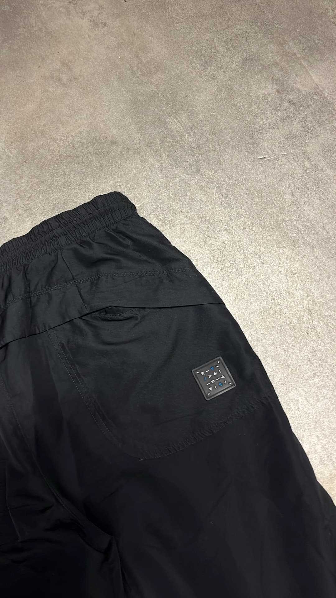 Nike Air Trackpants Black/Blue — 8