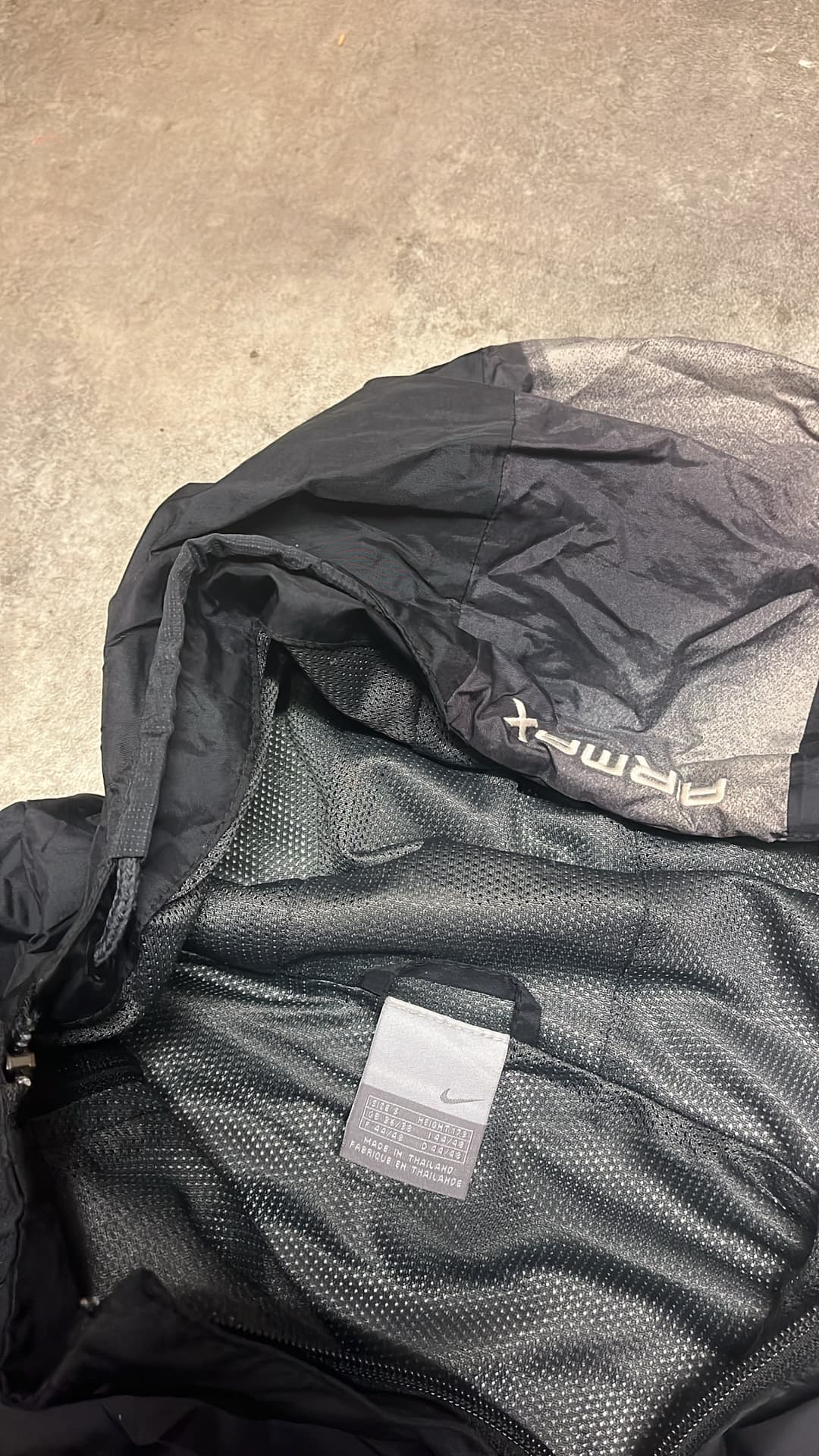 Nike Airmax 87 Windbreaker Black — 7