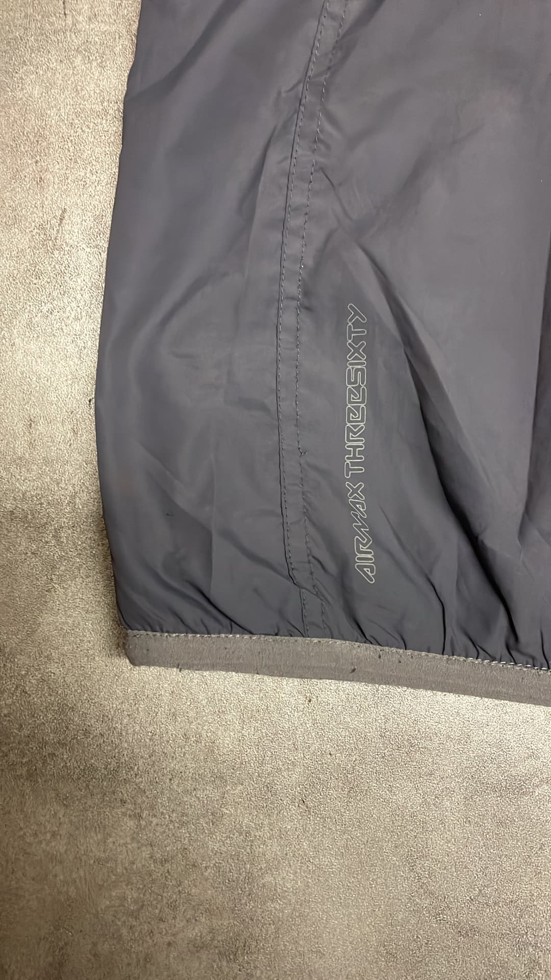 Nike Airmax 360 Windbreaker Grey/Black — 7