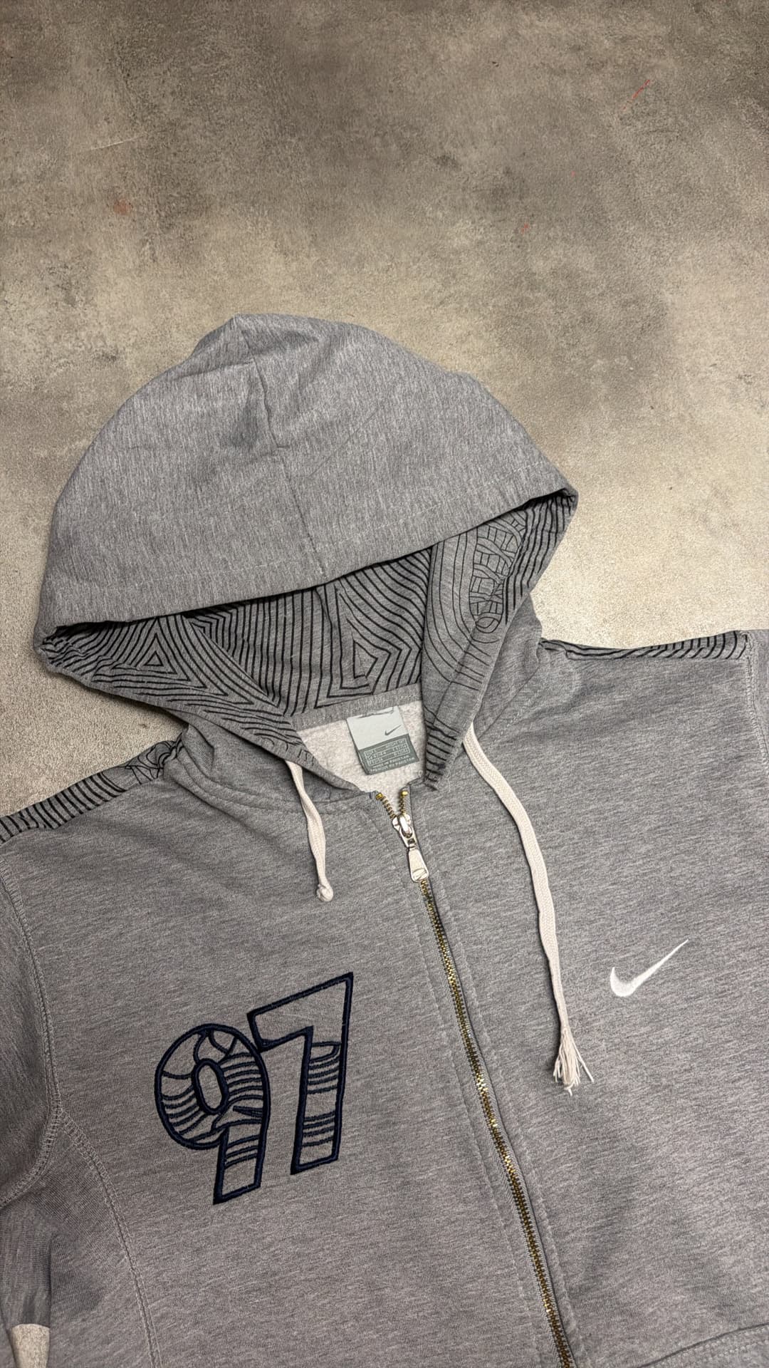 Nike Airmax 97 Zip-Up Grey — 4