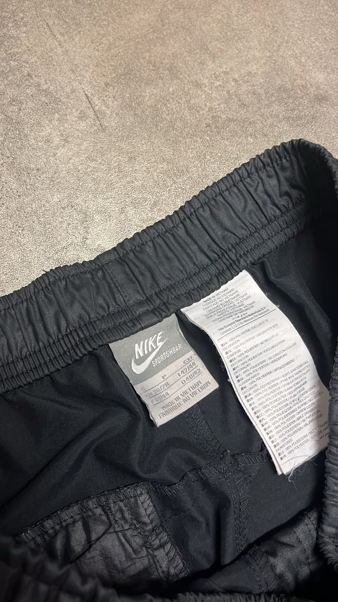 Nike Tn Trackpants Black/White — 4