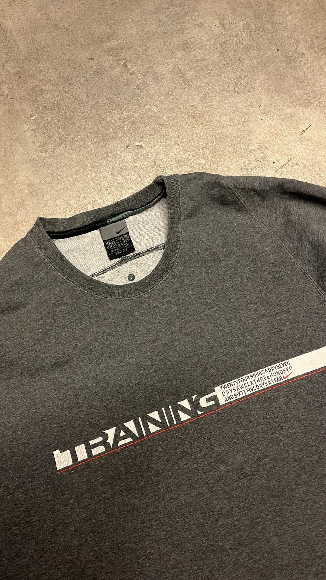 Nike Training Sweater Dark-Grey — 4