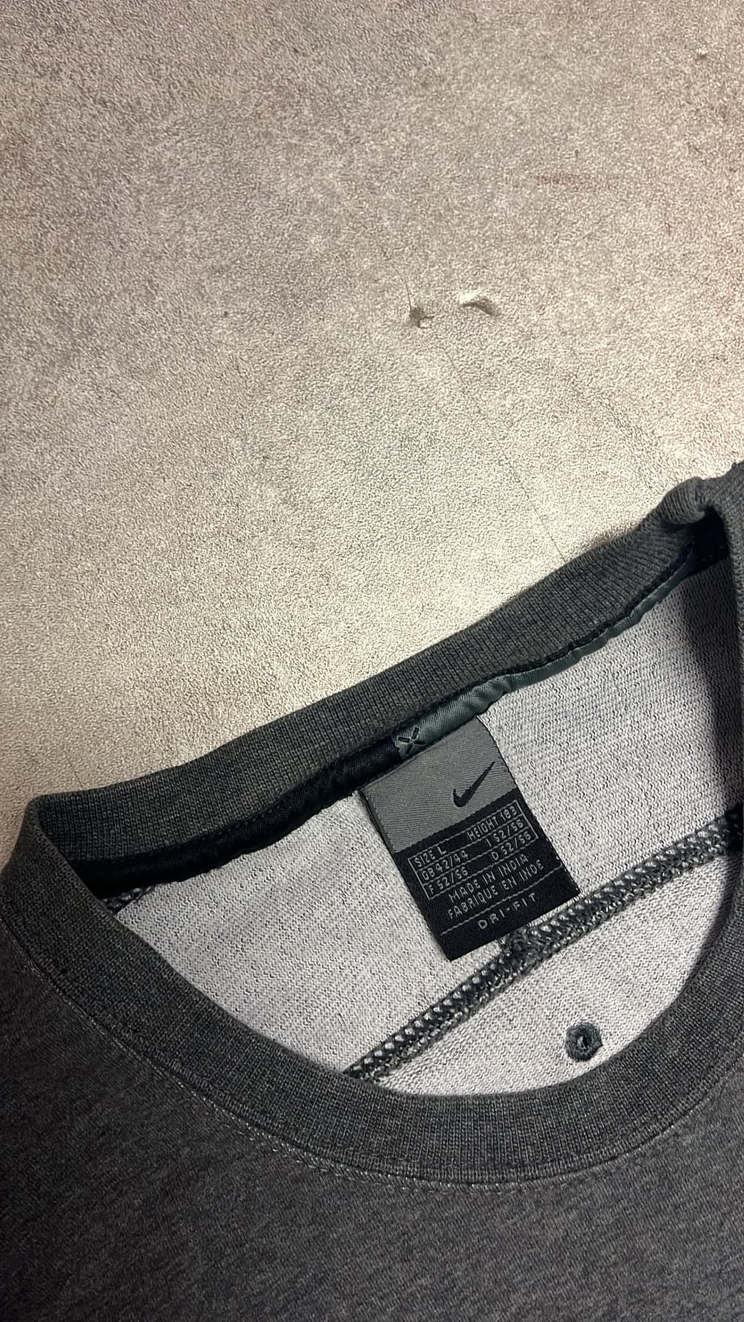 Nike Training Sweater Dark-Grey — 5