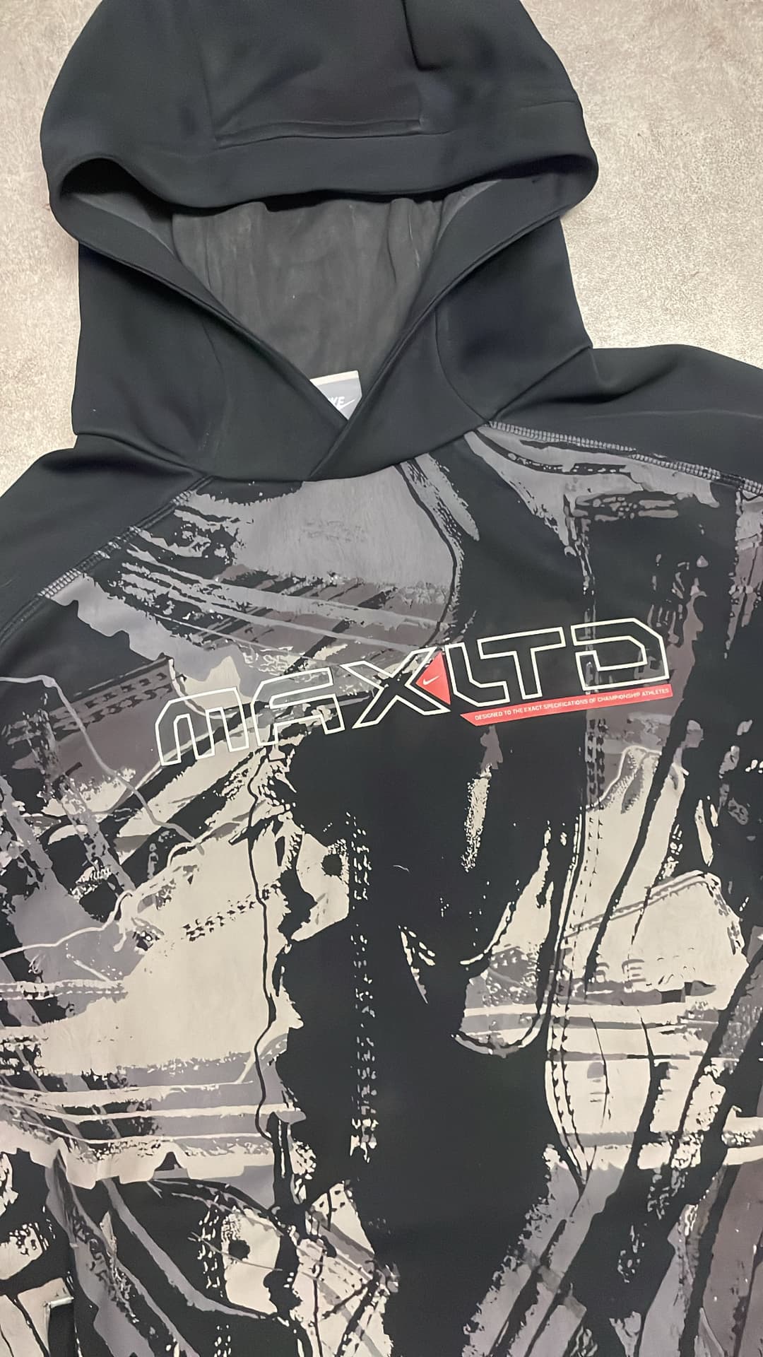 Nike Airmax LTD Hoodie Black — 3