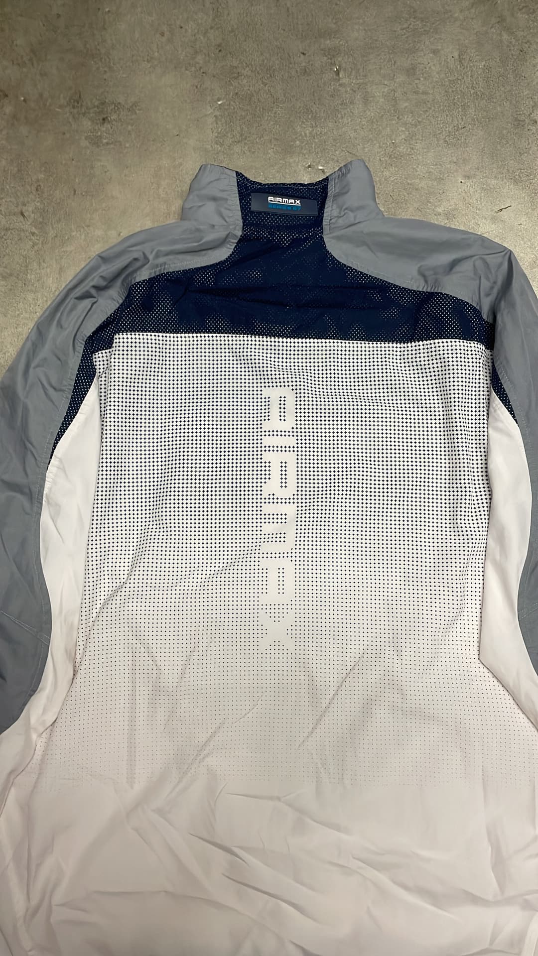 Nike Airmax 87 Trackjacket White/Grey — 6