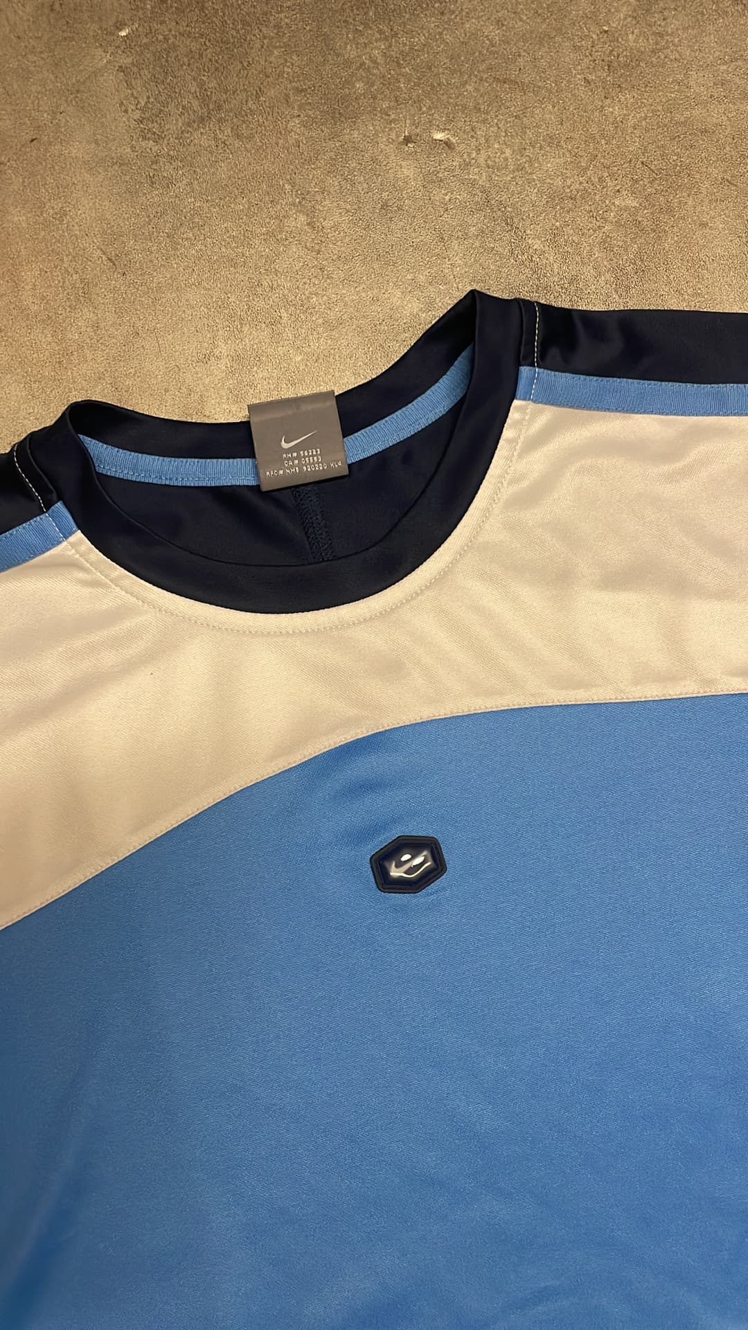 Nike Hex T-Shirt Blue/White — 3