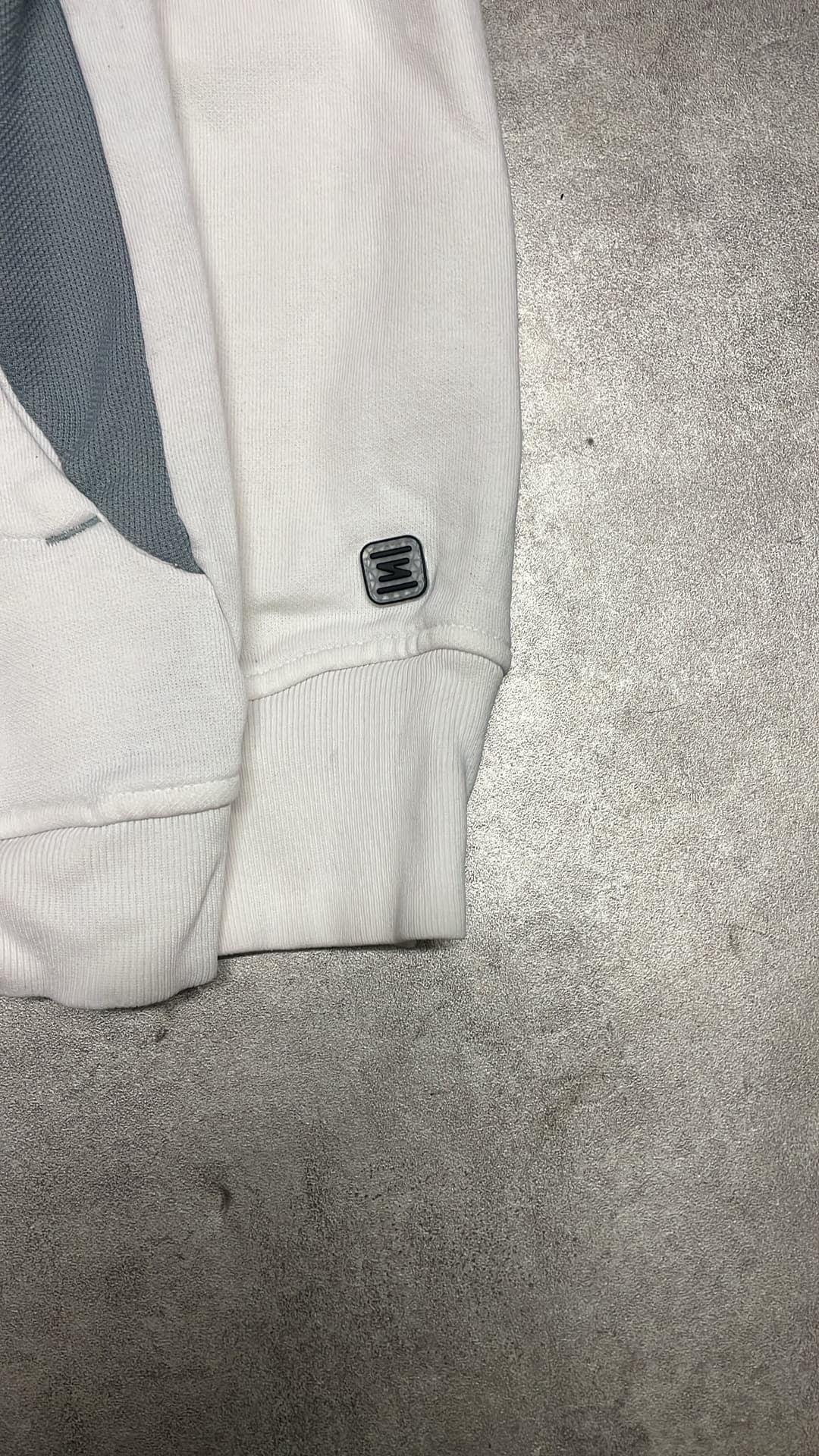 Nike Shox Zip-Up White/Grey — 3