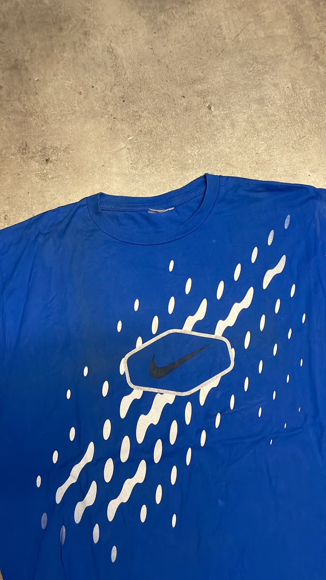 Nike Hex T-Shirt Blue — 3