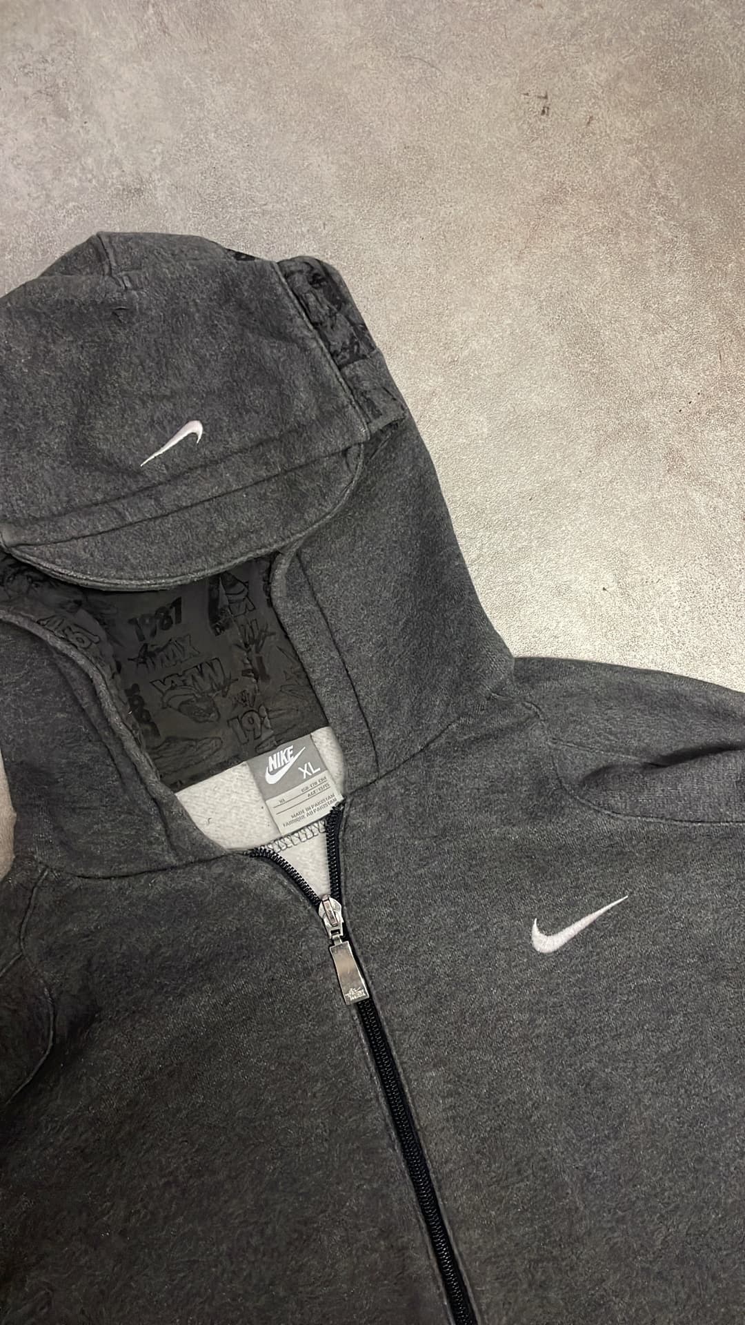 Nike Airmax 87 Hoodie Grey — 4