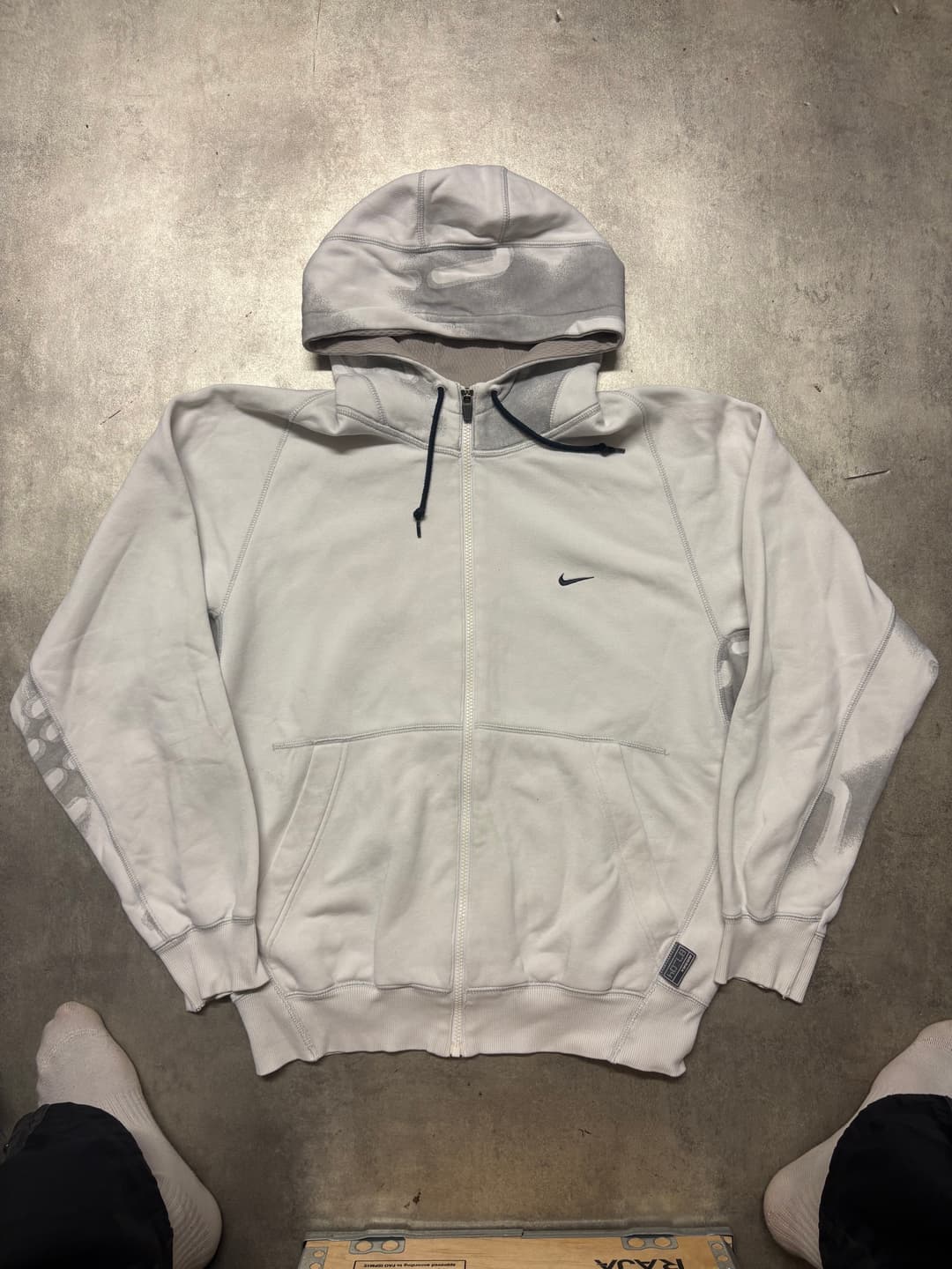 Nike Airmax 87 Zip-Up White — 1
