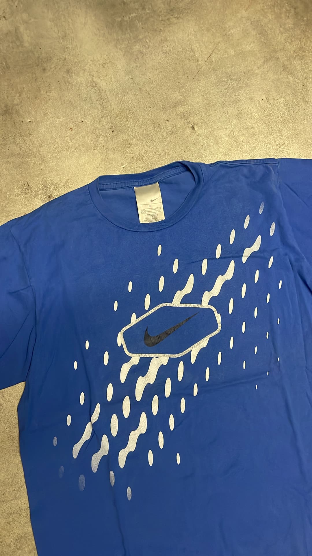 Nike Hex T-Shirt Blue — 3