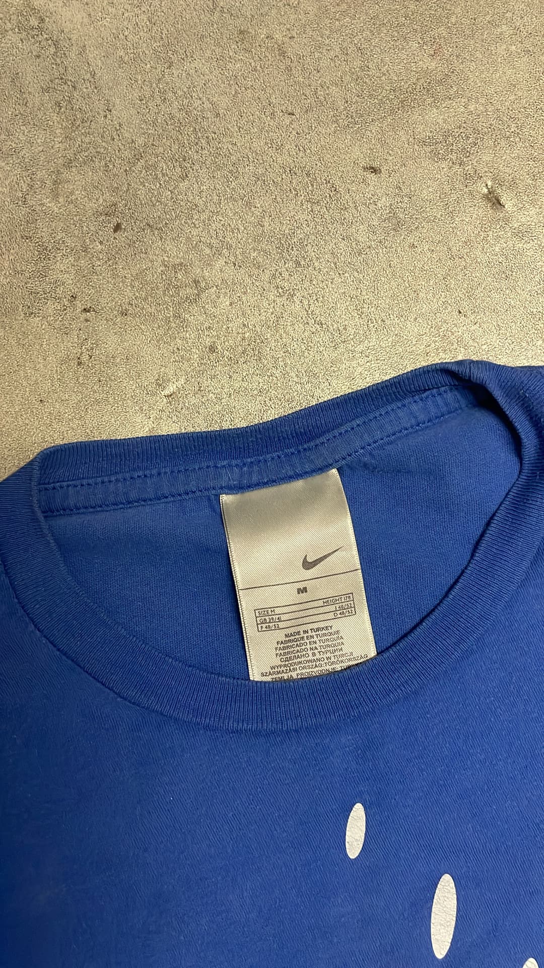 Nike Hex T-Shirt Blue — 4