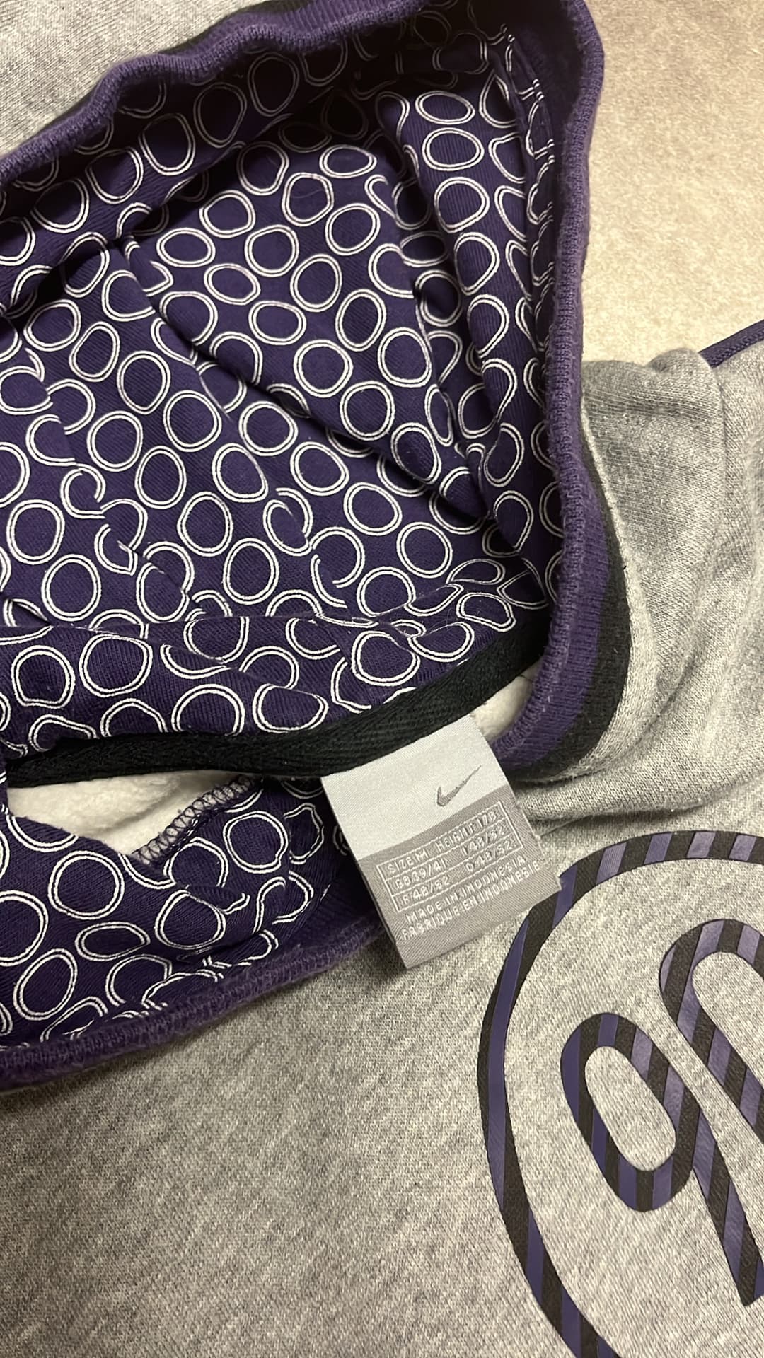 Nike T90 Hoodie Grey — 5