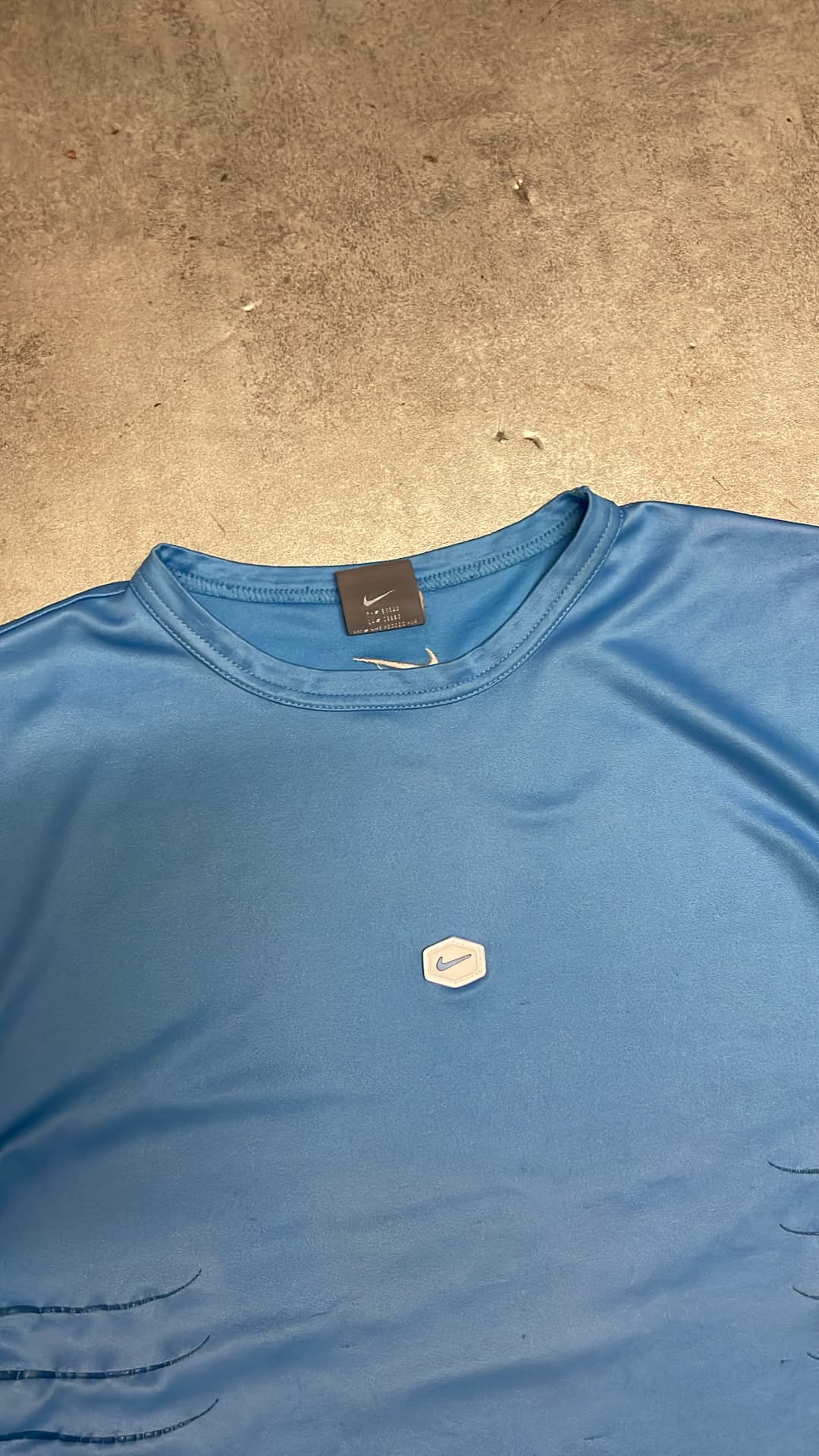 Nike Hex T-Shirt Blue — 3