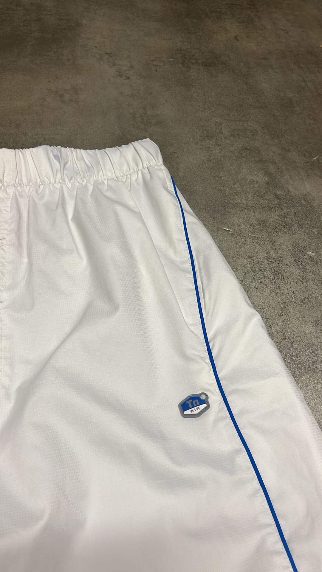 Nike Tn Trackpants White/Blue — 4