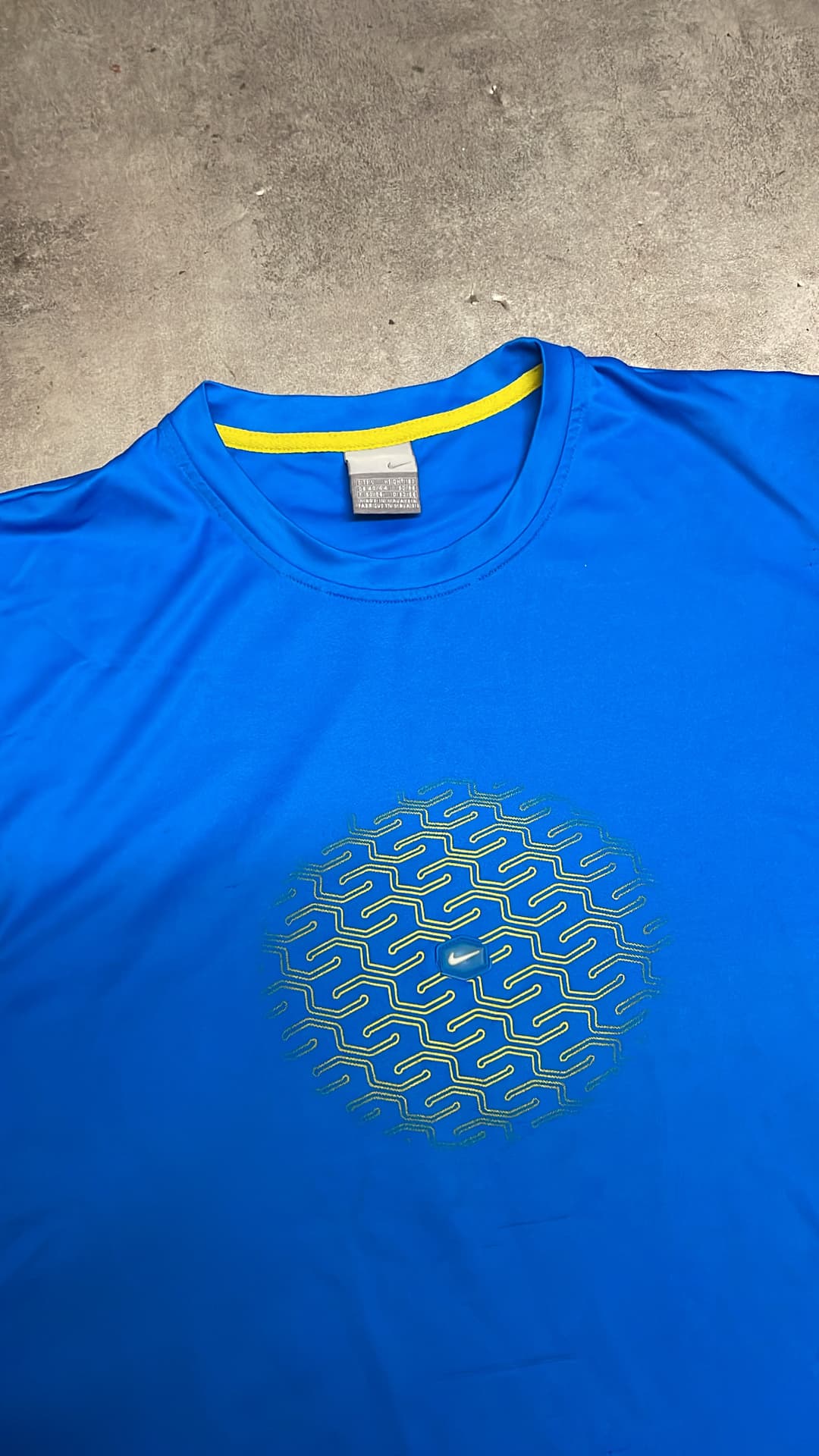 Nike Hex T-Shirt Blue — 3