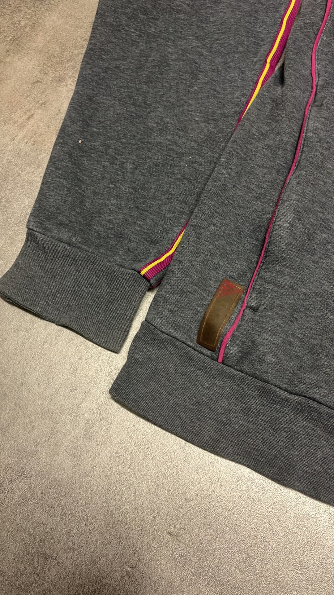 Adidas Basic Hoodie Grey/Purple — 6