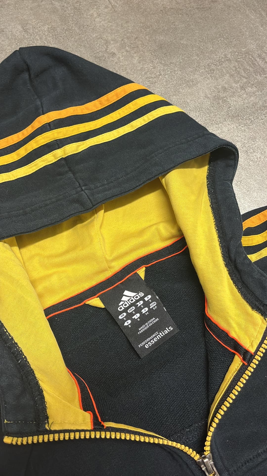 Adidas PE Zip-Up Black — 5