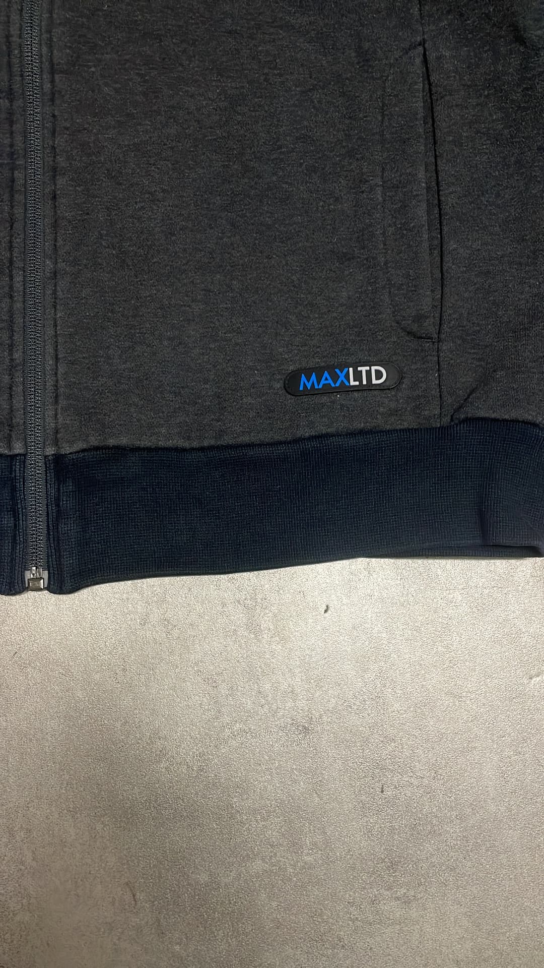 Nike Airmax LTD Zip-Up Black/Blue — 3