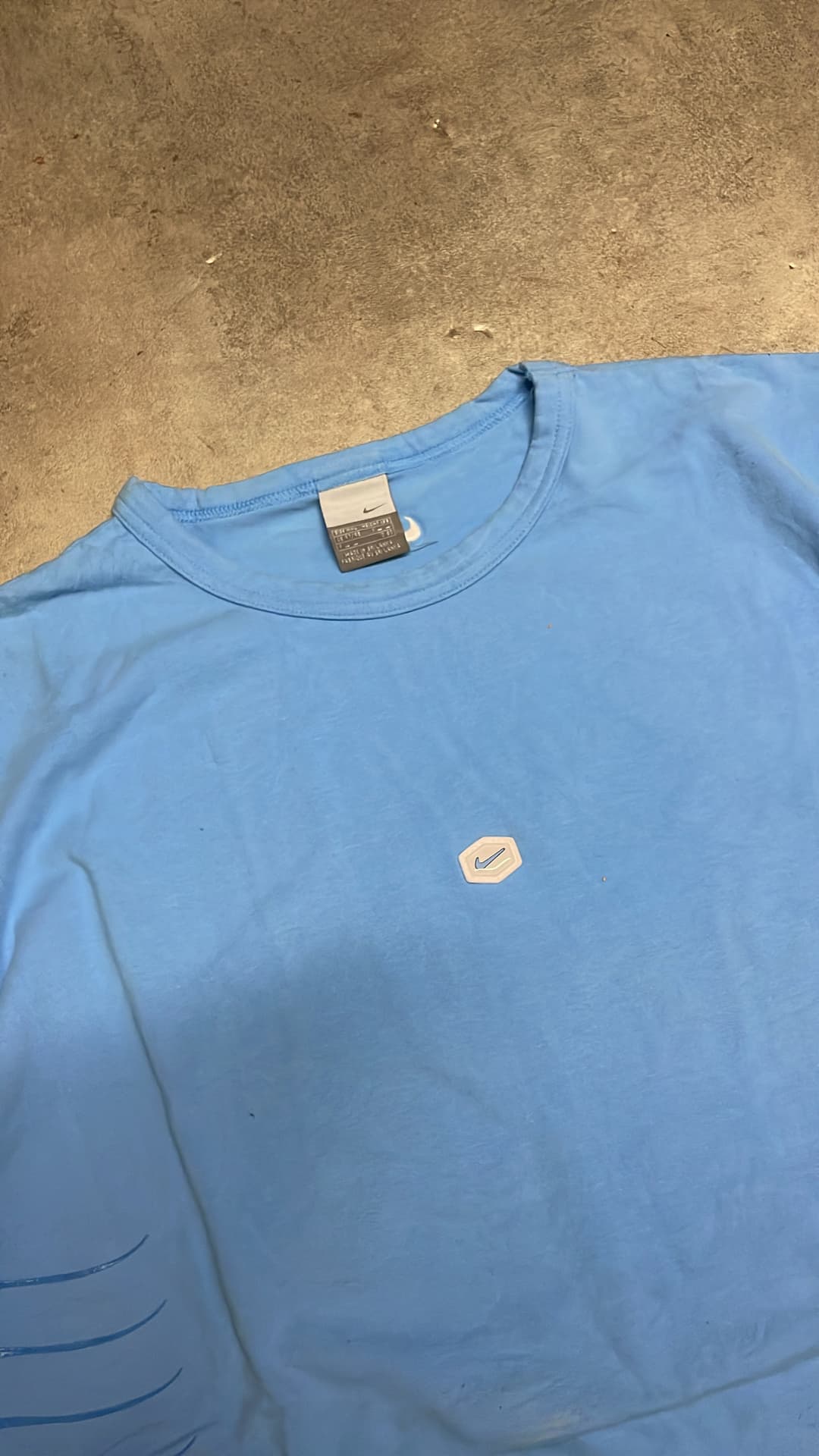 Nike Hex T-Shirt Blue — 3