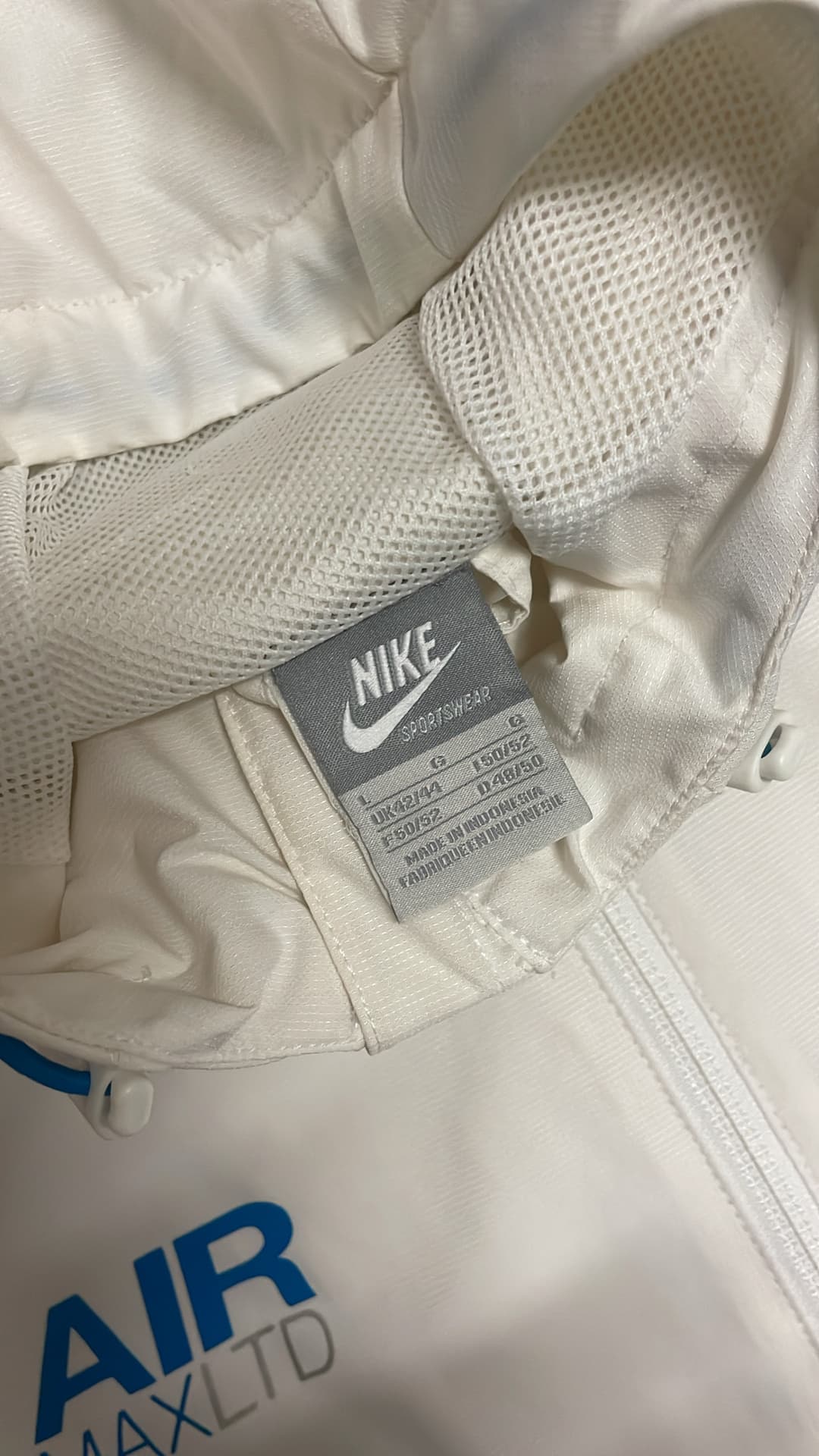Nike Airmax LTD Windbreaker White — 5