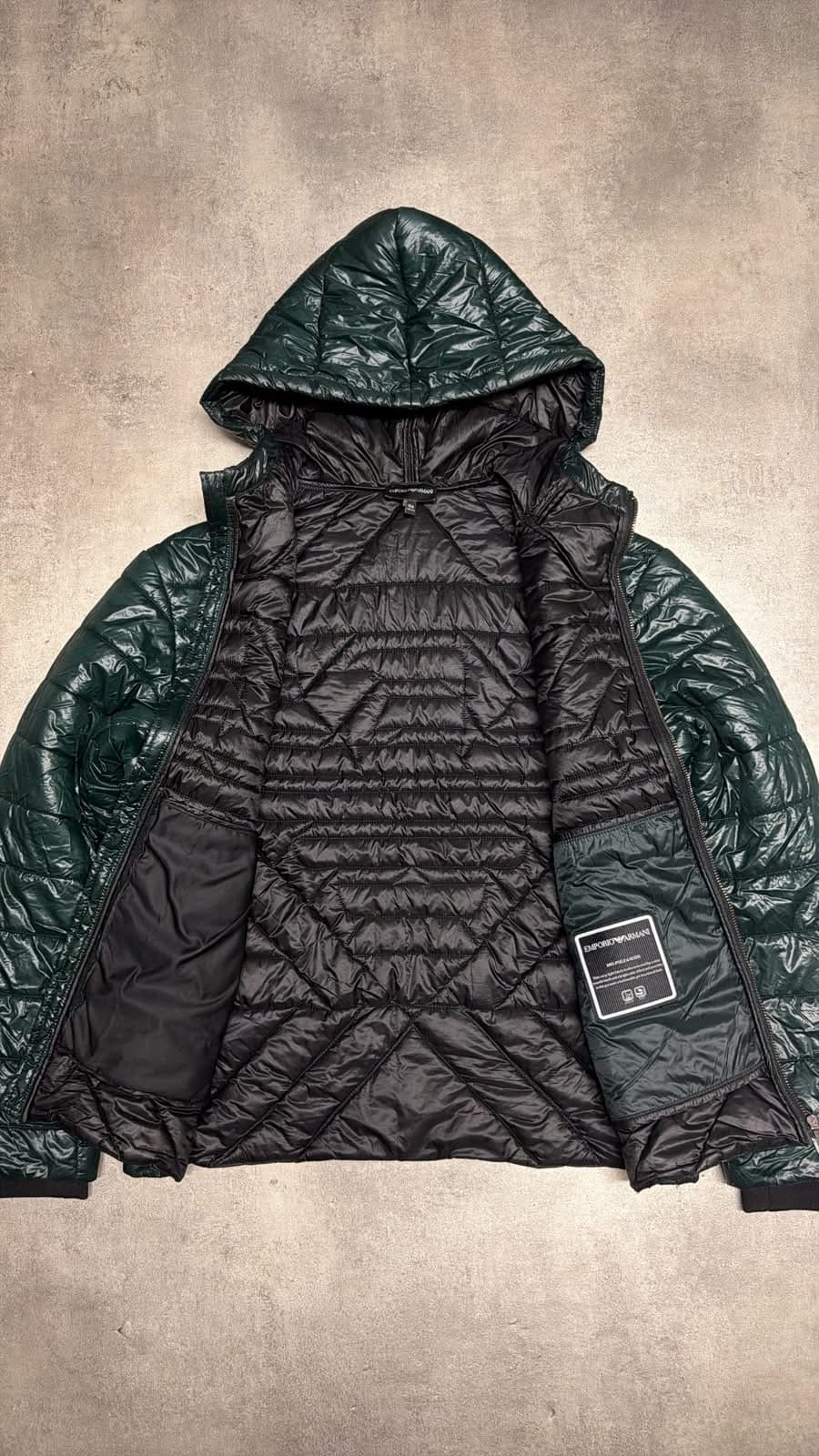 Giorgio Armani Emporio Armani Puffer Vest Green — 6
