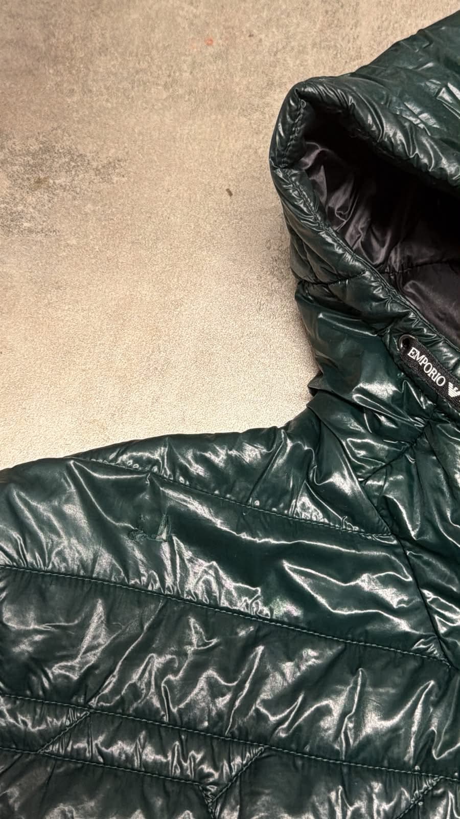 Giorgio Armani Emporio Armani Puffer Vest Green — 10