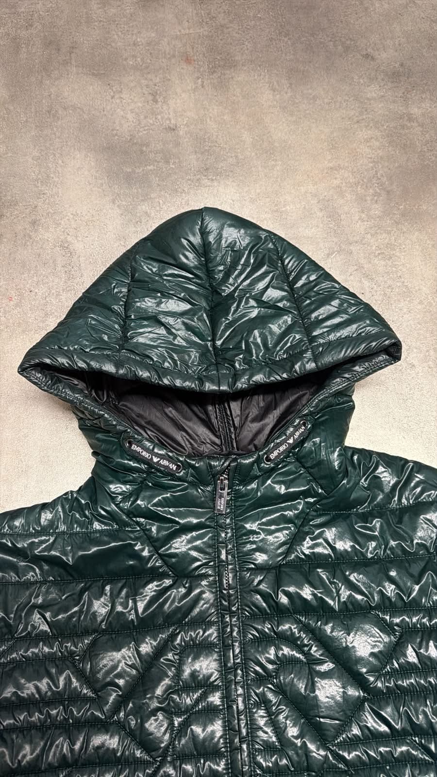 Giorgio Armani Emporio Armani Puffer Vest Green — 4