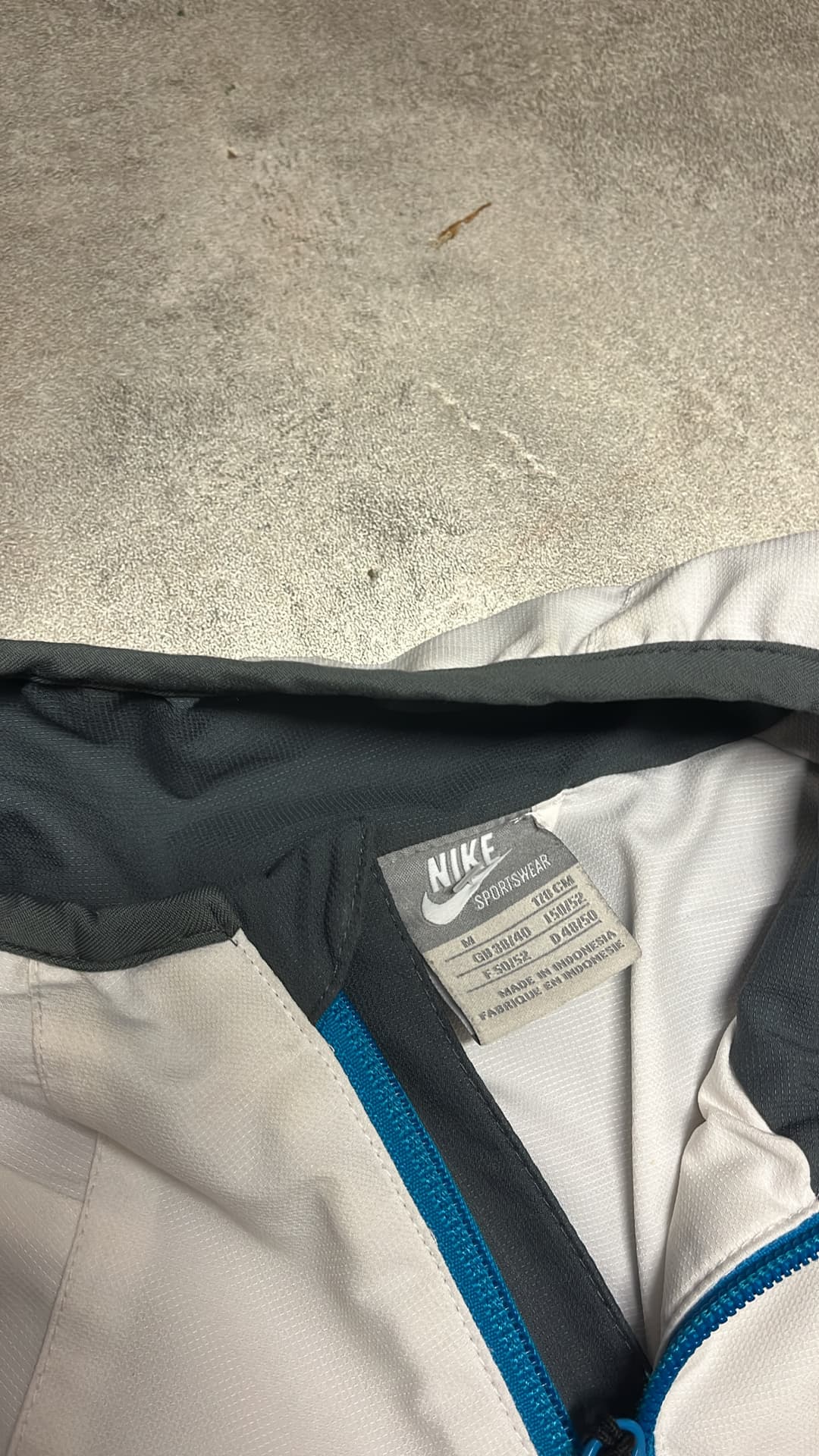 Nike Air Trackjacket White/Black — 5