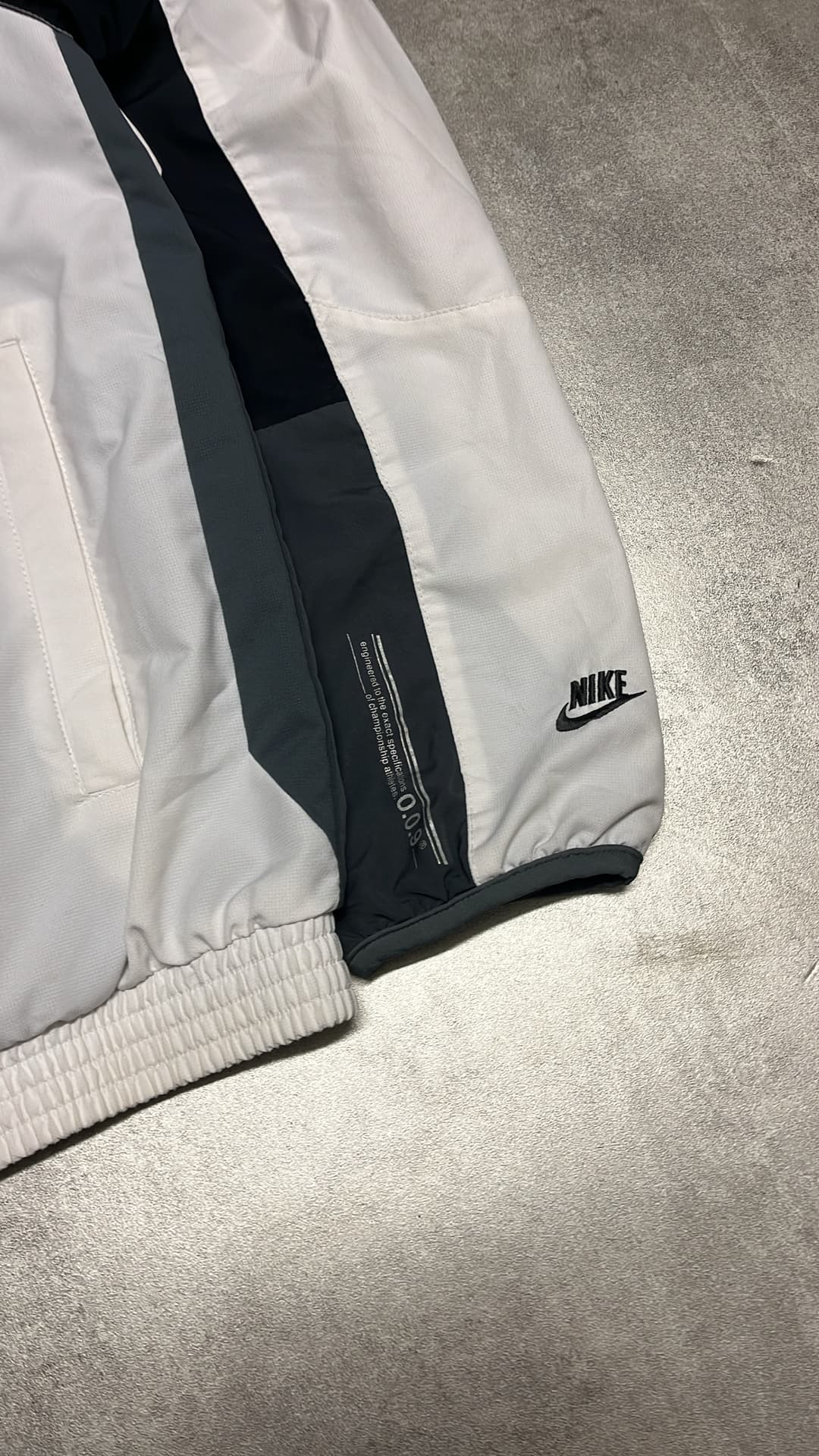 Nike Air Trackjacket White/Black — 3