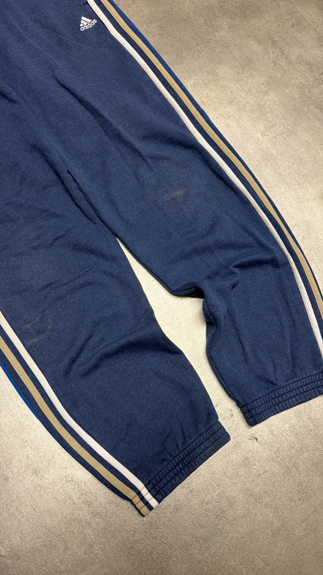 Adidas PE Jogger Navy/White — 4