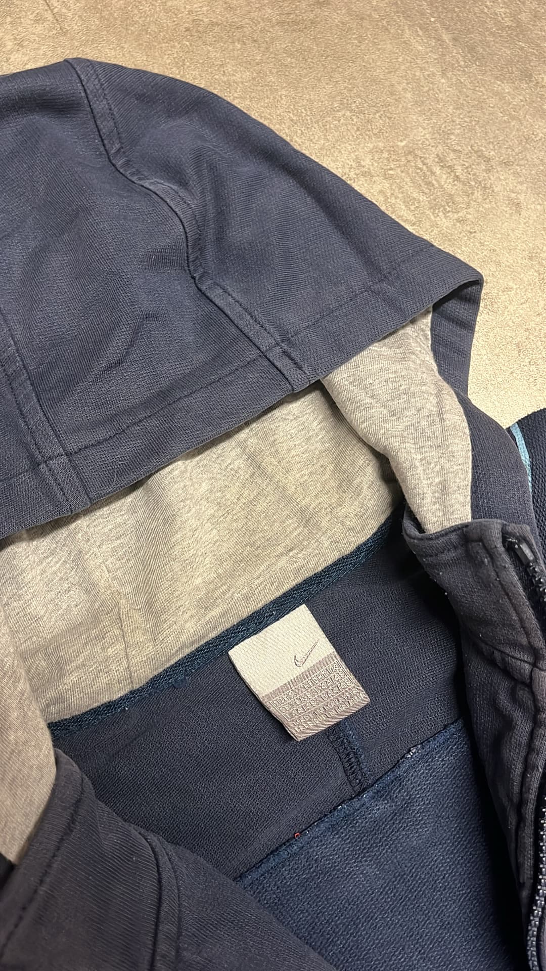 Nike Basic Zip-Up Navy/Blue — 4