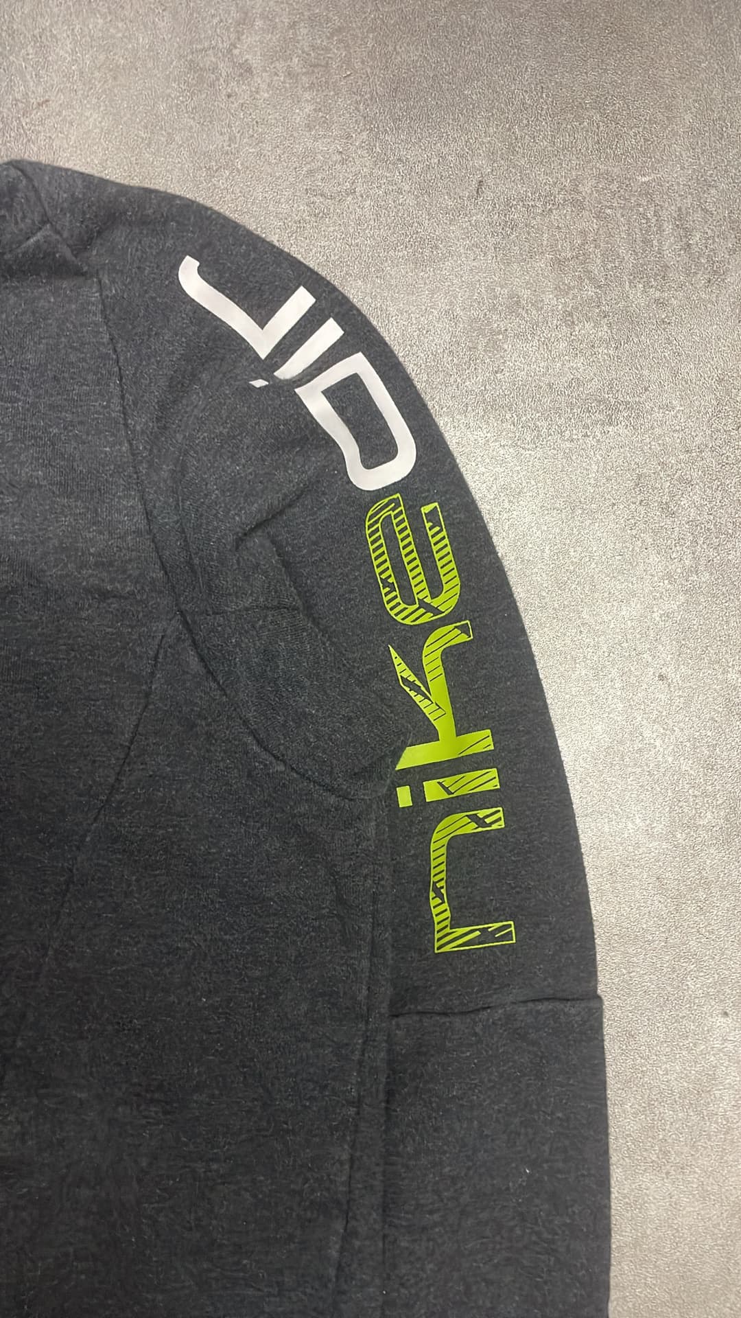 Nike Air Zip-Up Grey/Neon-Green — 3