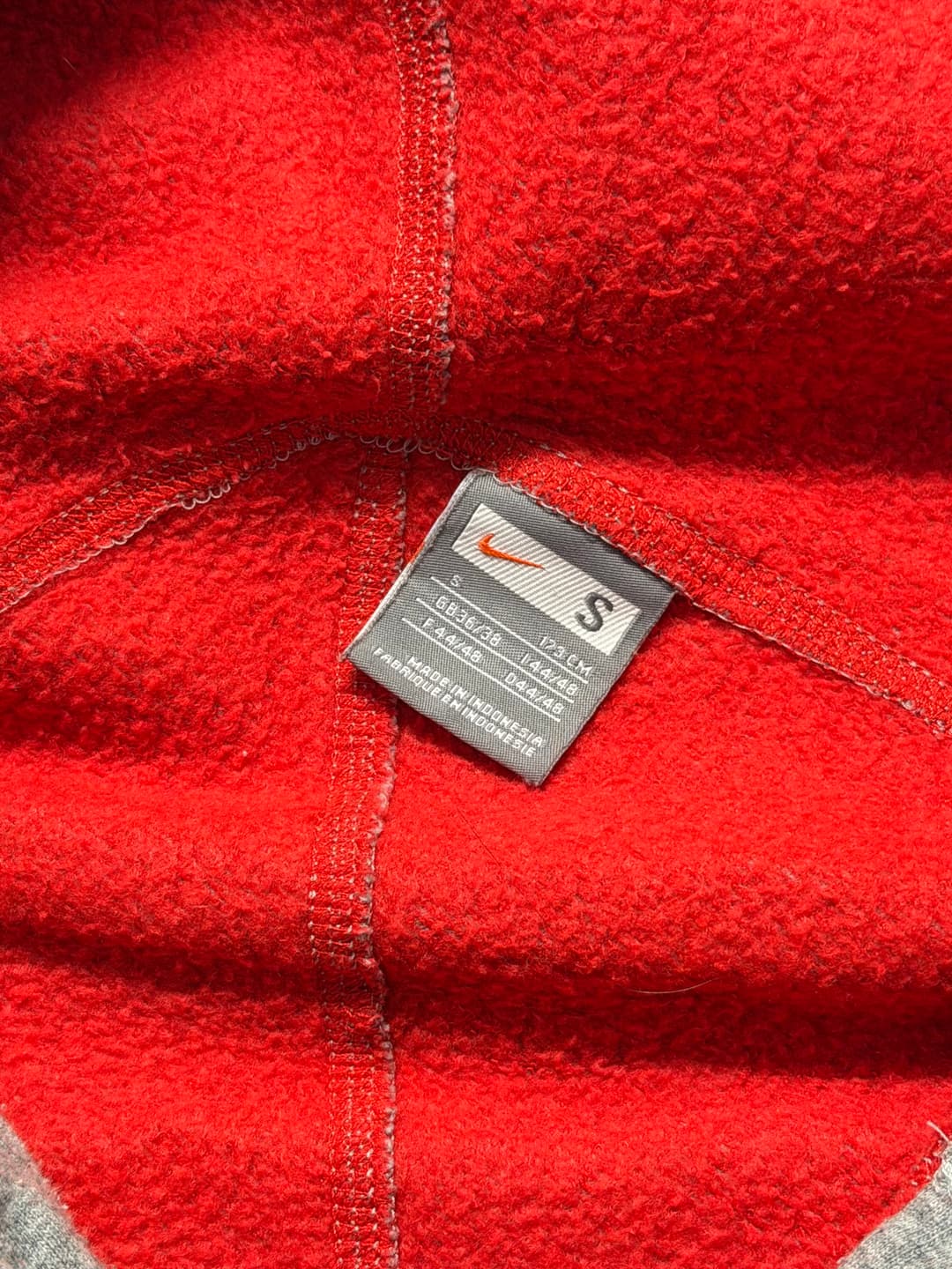 Nike Training Zip-Up Grey/Red — 5