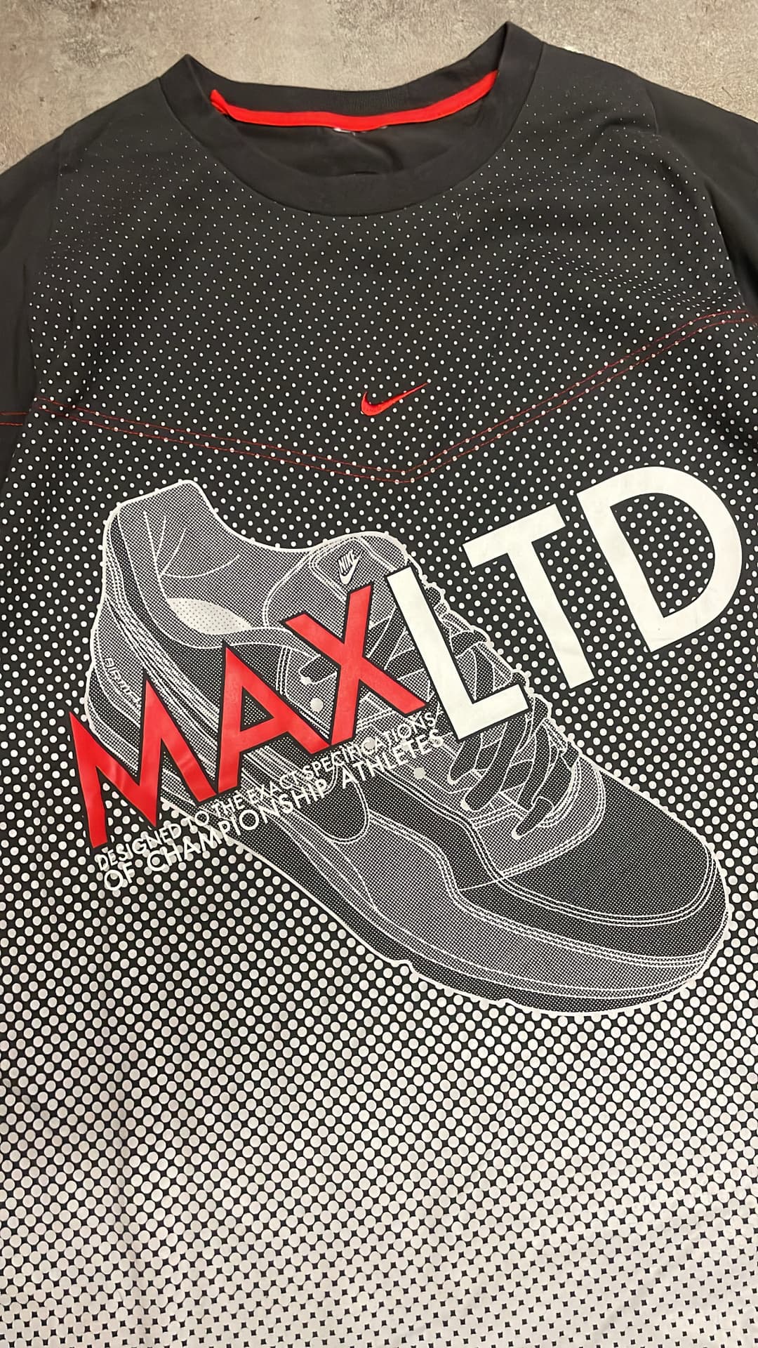 Nike Airmax LTD T-Shirt Dark-Grey/White — 3
