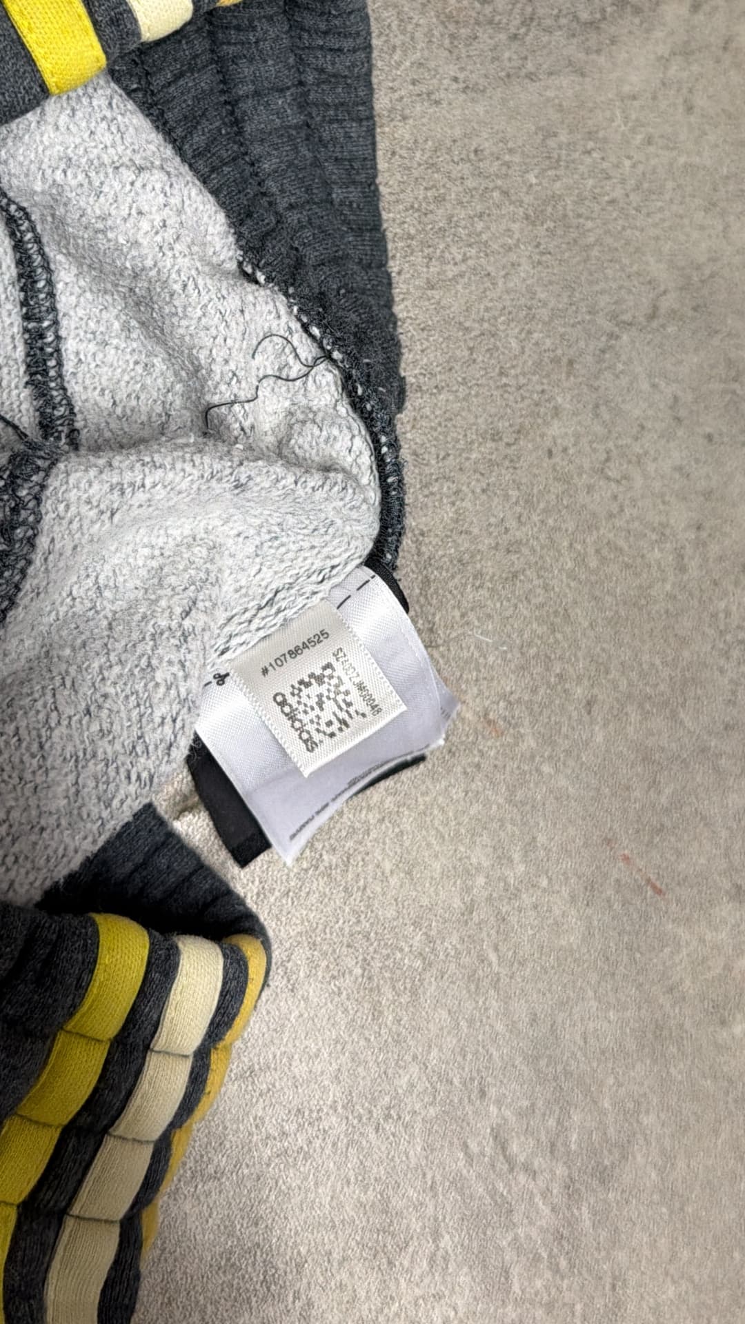 Adidas PE Jogger Grey/yellow — 5