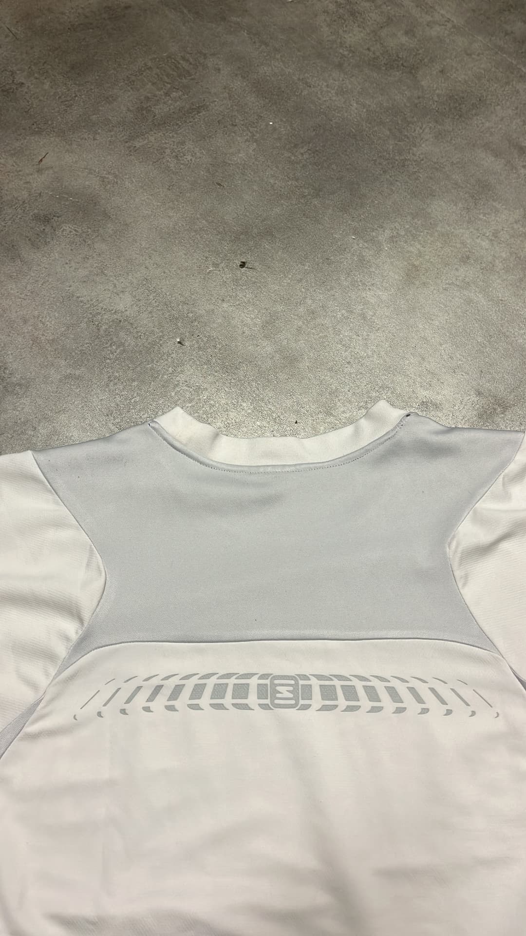 Nike Shox T-Shirt White/Blue — 6