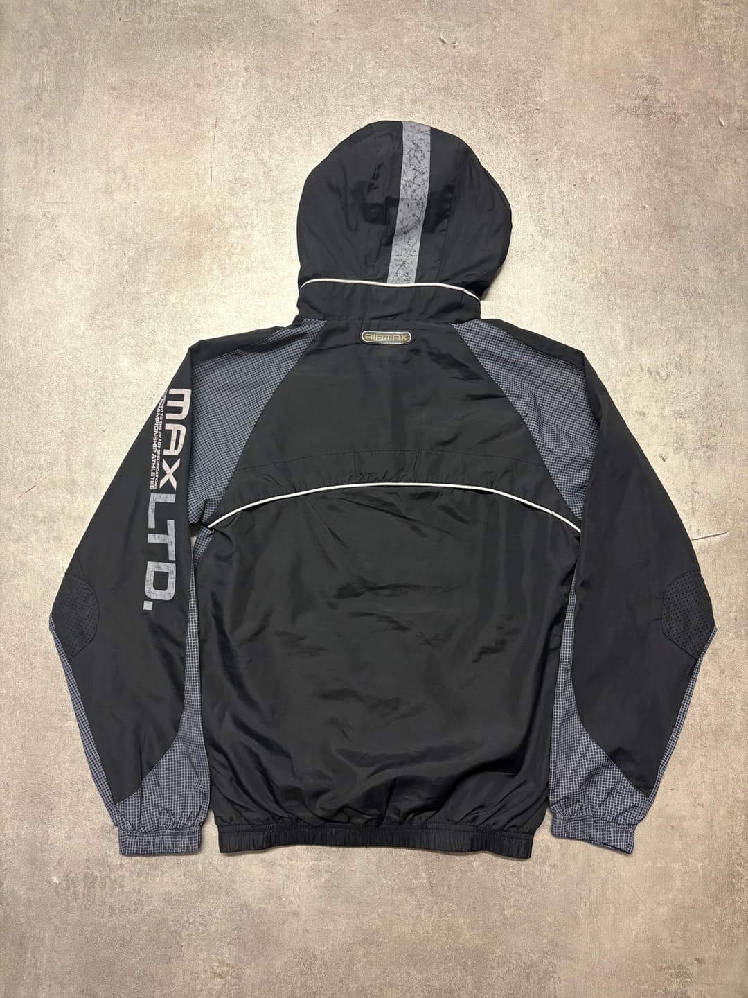 Nike Airmax LTD Zip-Up Black/Grey — 6