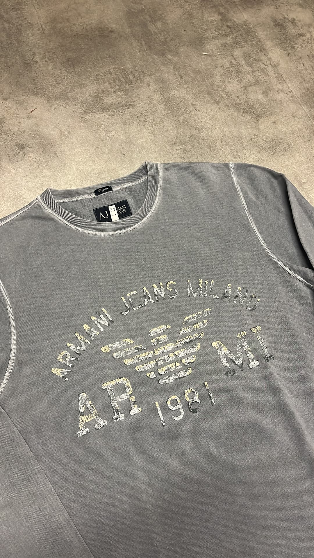Armani Armani Jeans Sweater Grey — 3