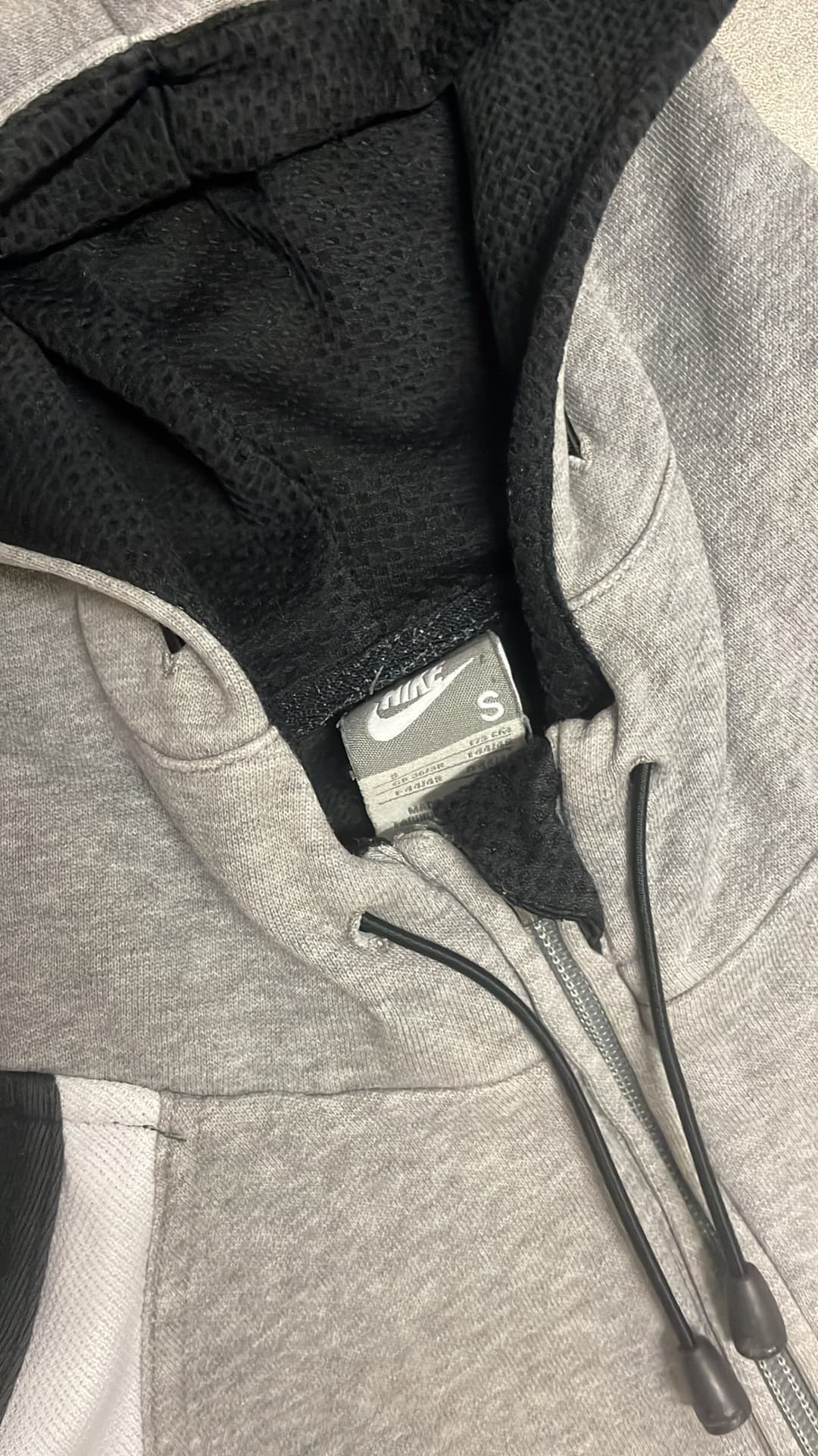 Nike Shox Zip-Up Grey/White — 4