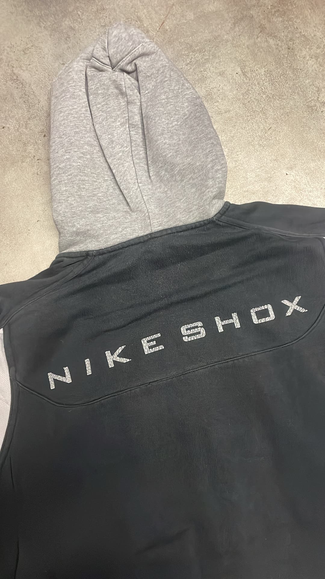 Nike Shox Zip-Up Grey/White — 5