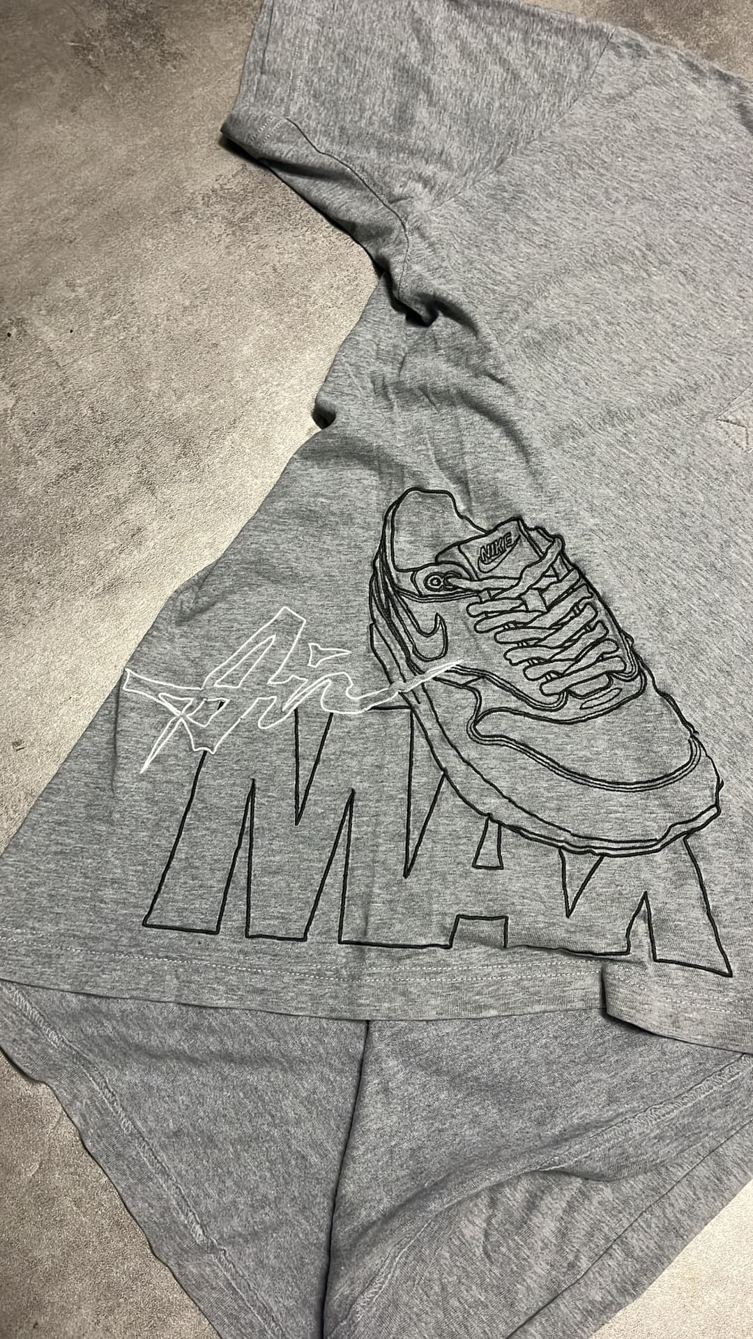 Nike Airmax Poloshirt Grey — 4