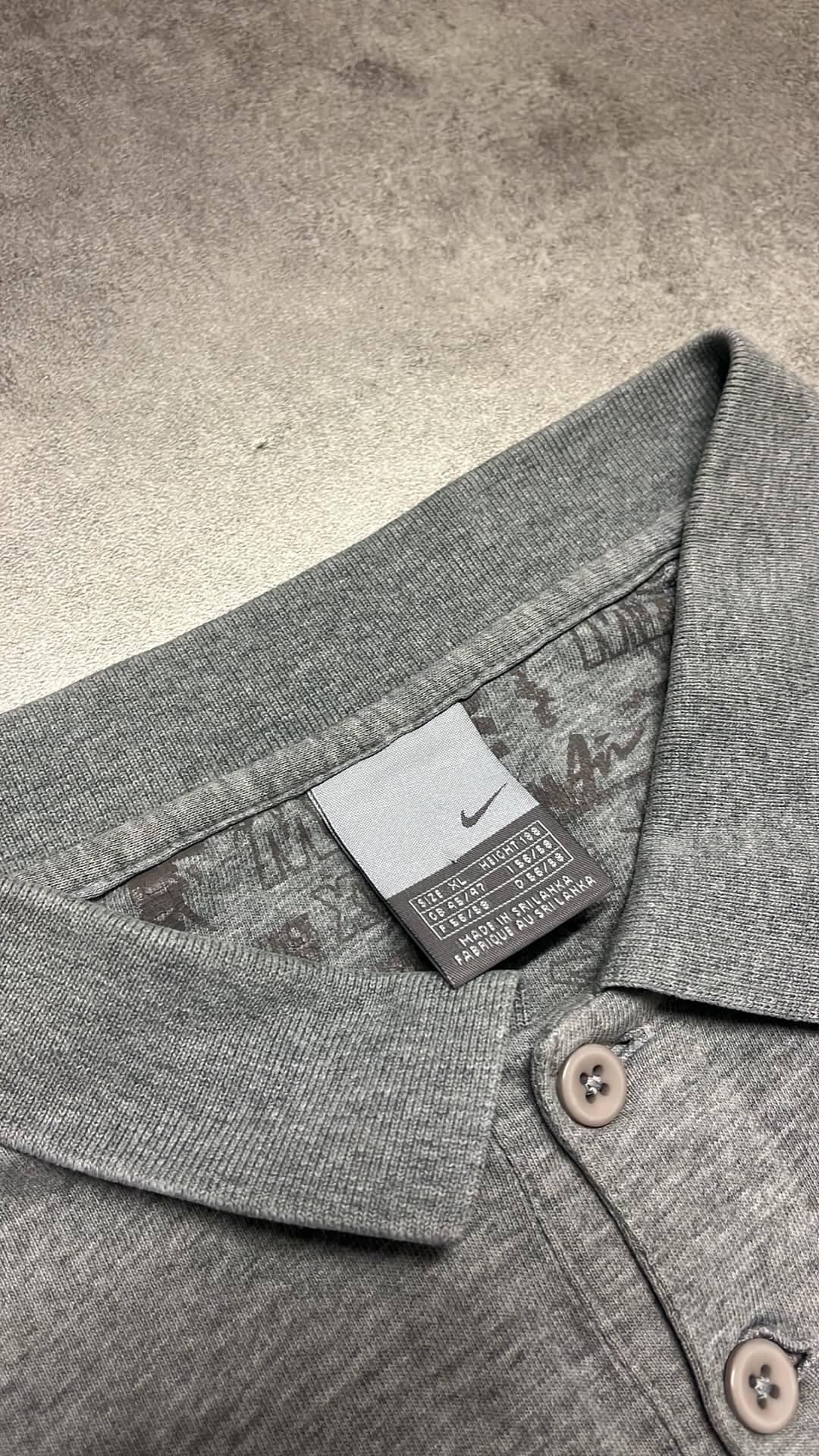 Nike Airmax Poloshirt Grey — 5