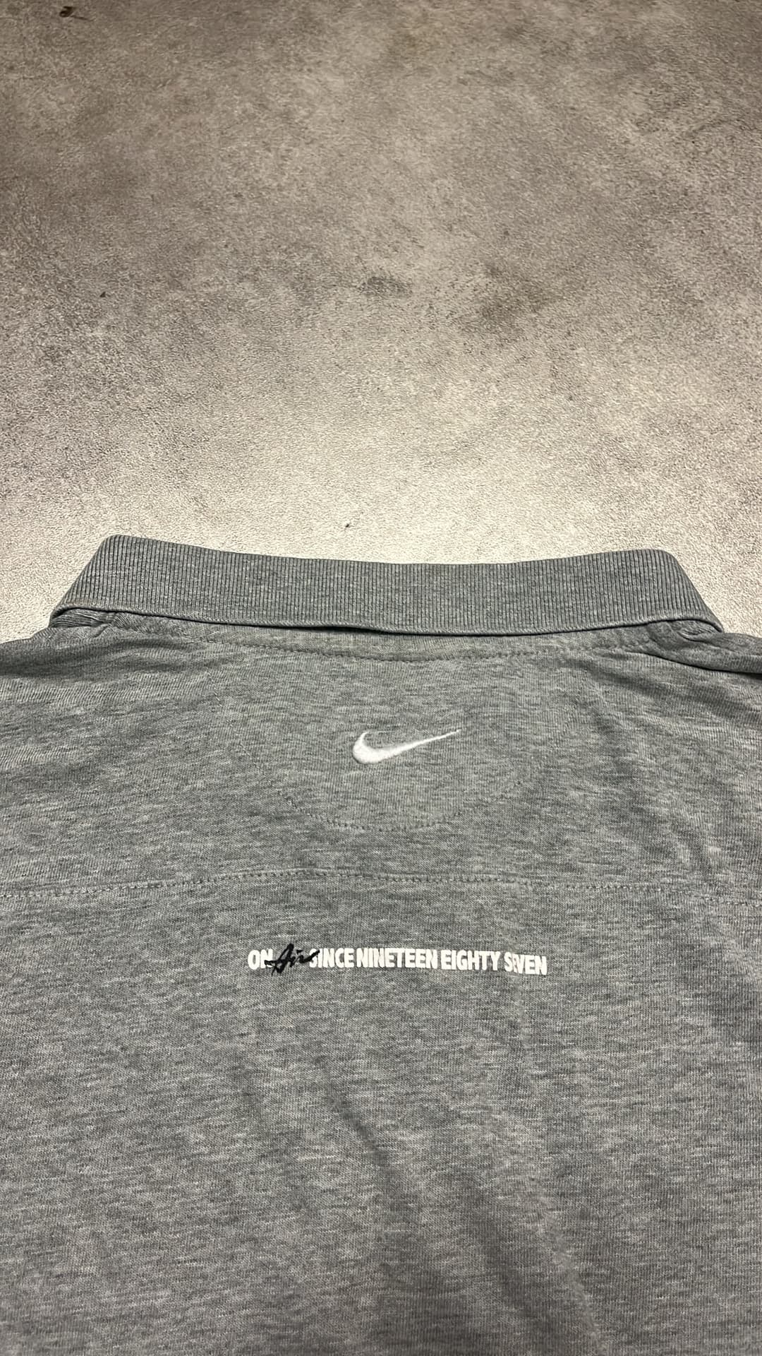 Nike Airmax Poloshirt Grey — 6