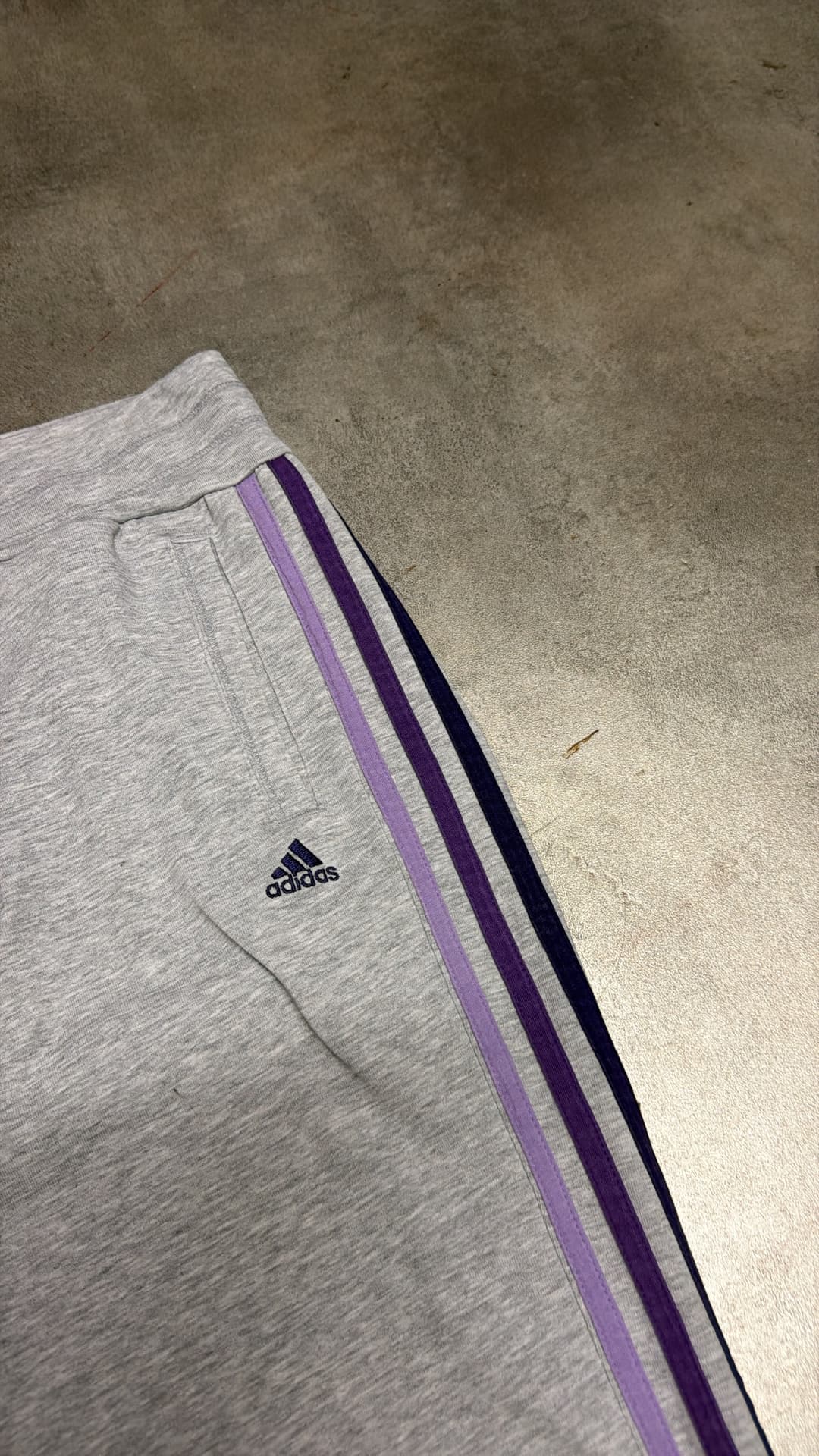 Adidas PE Jogger Grey/Purple — 3