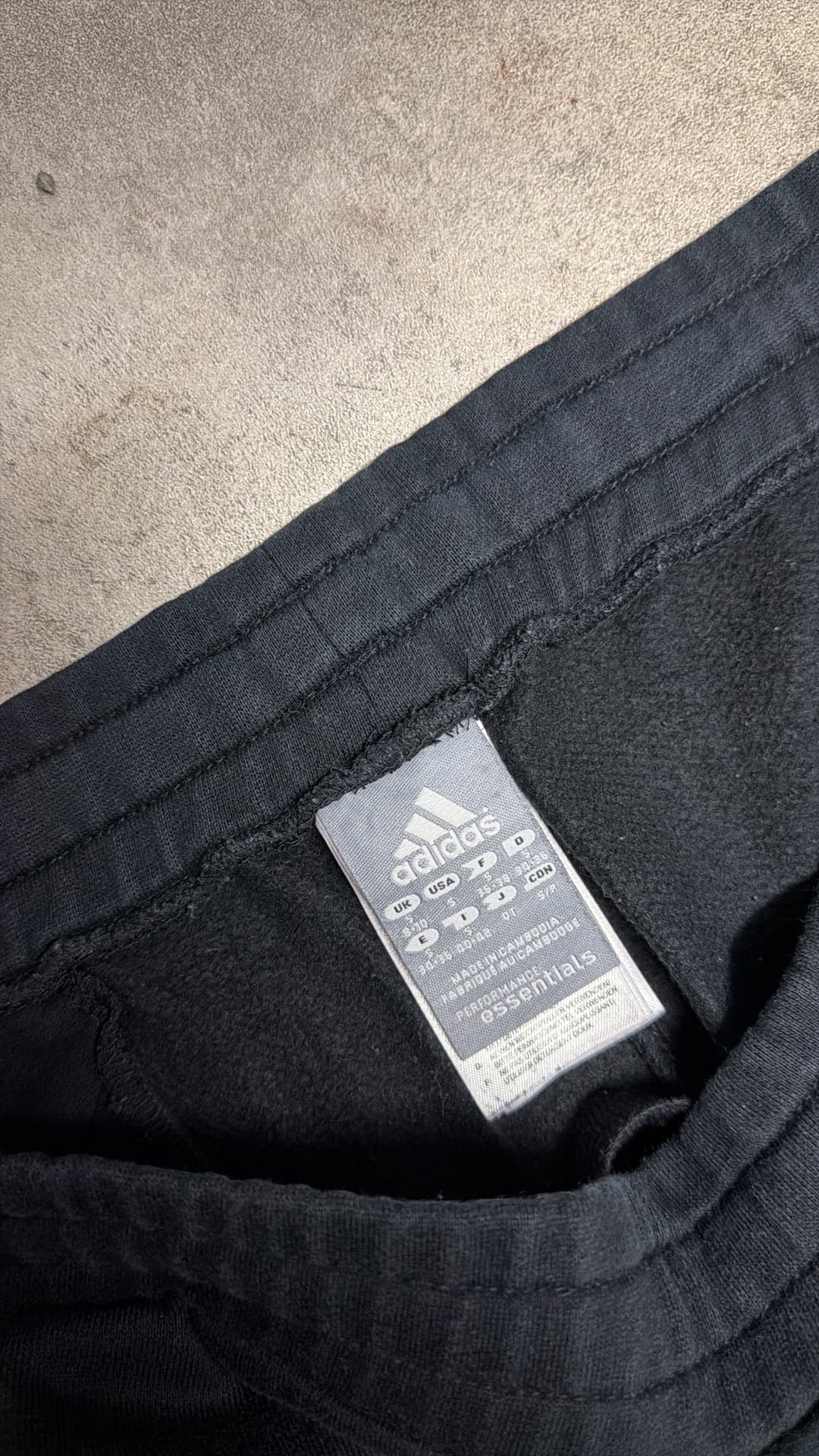 Adidas PE Jogger Black/Blue — 4