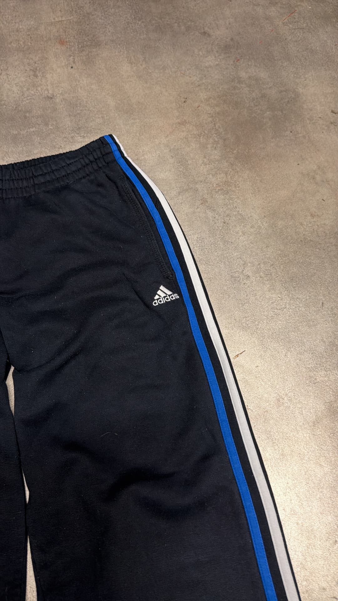 Adidas PE Jogger Black/Blue — 3