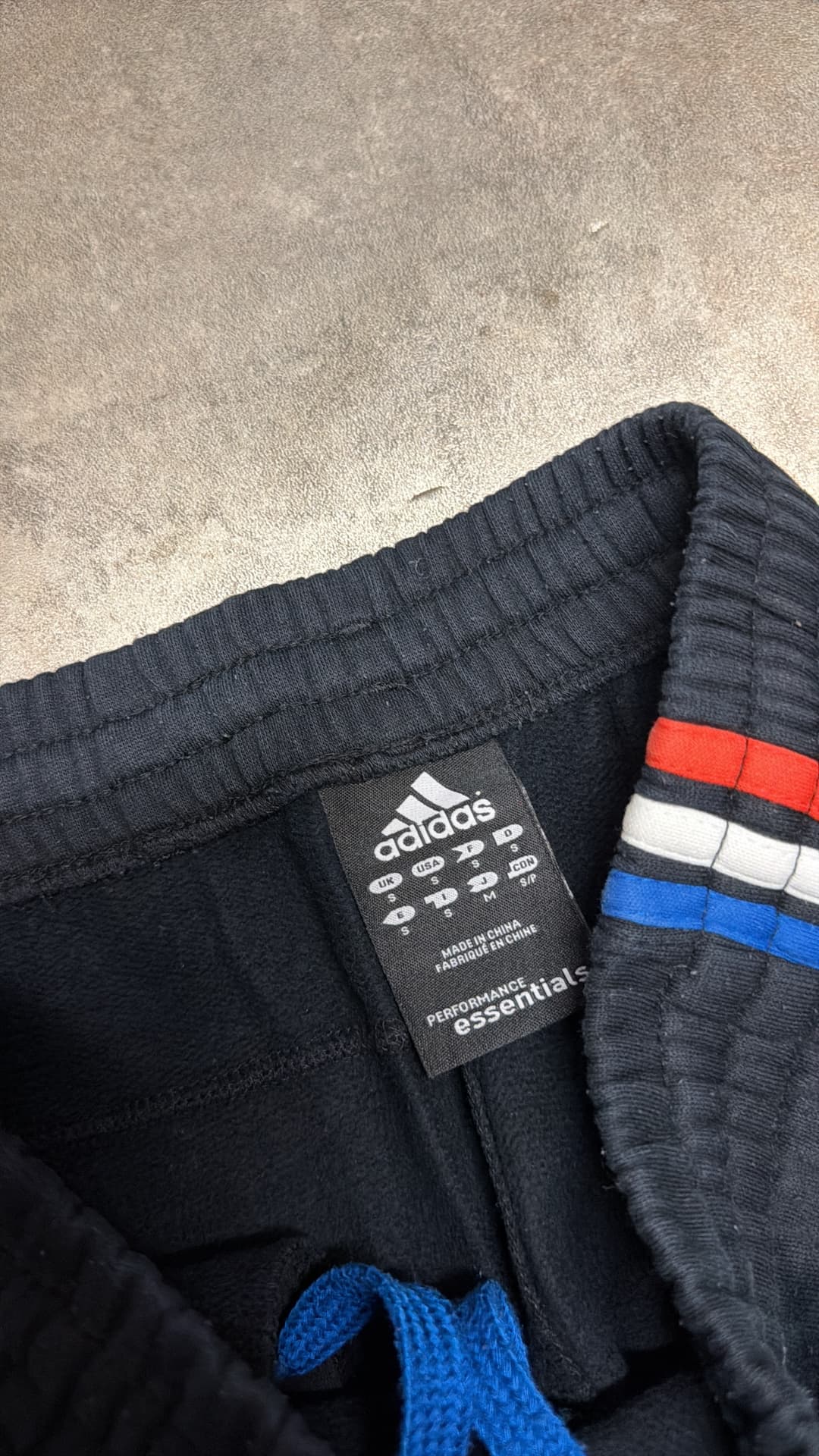 Adidas PE Jogger Black/Blue — 4