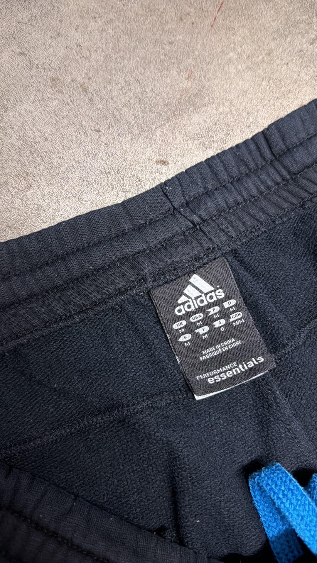 Adidas PE Jogger Black/Blue — 4